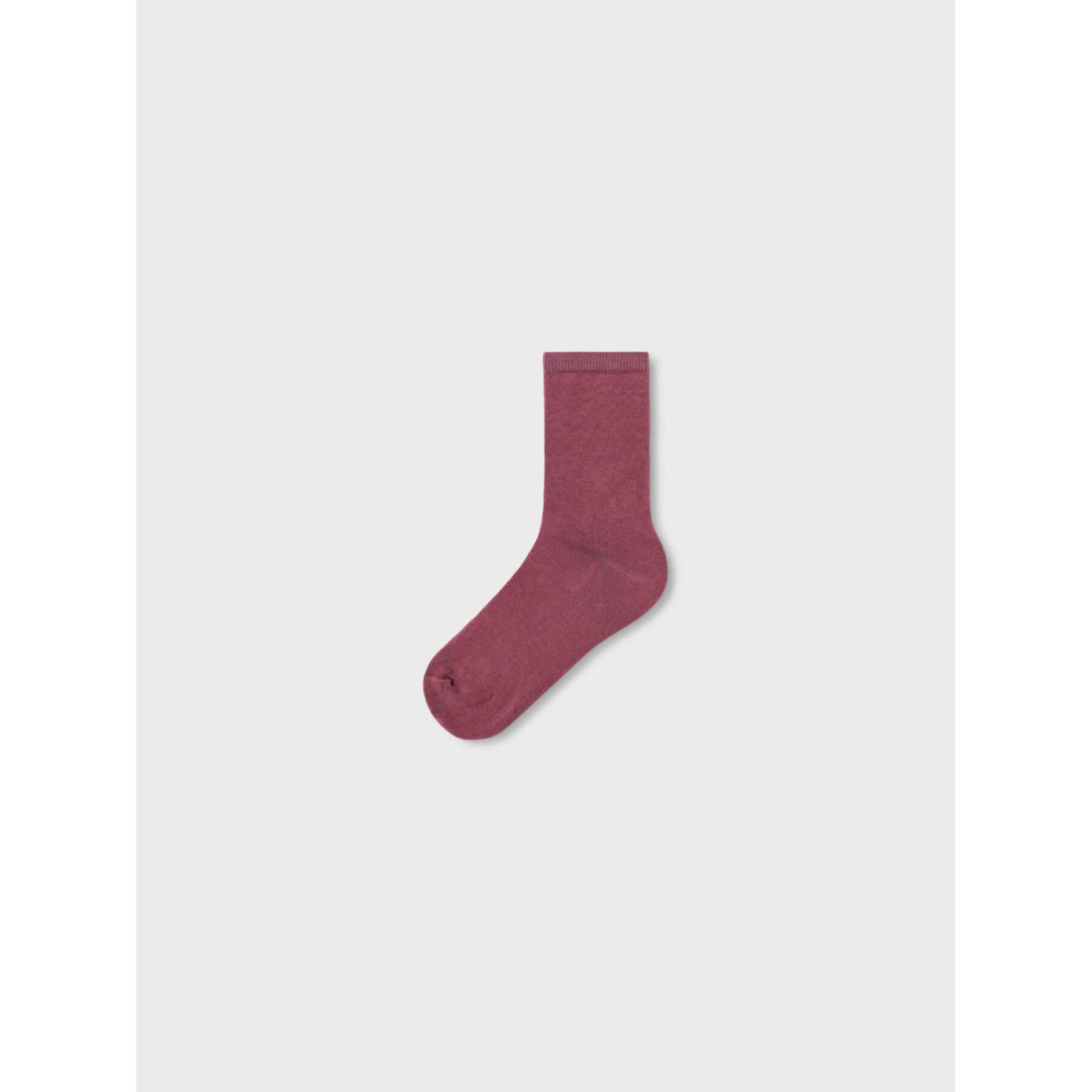 Confezione da 5 calzini per bambini Name it Vilde Sock T3