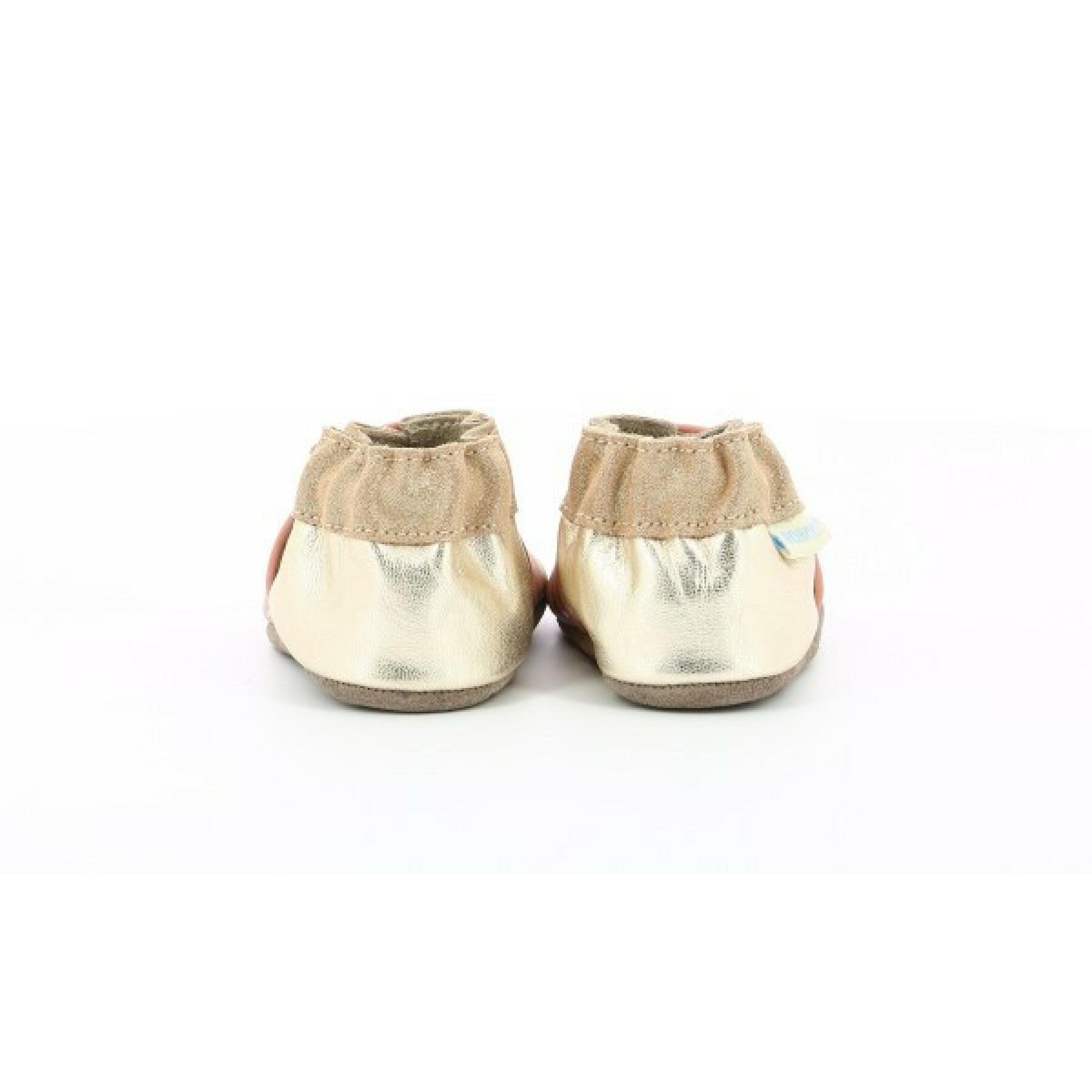 Pantofole con fiocco per bambini Robeez shiny