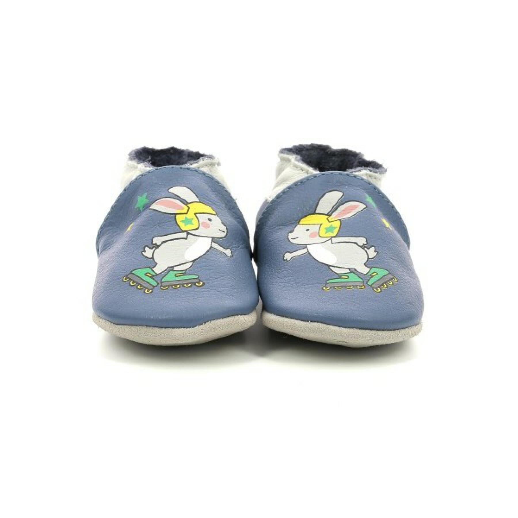 Pantofole per bambini Robeez roller rabbit