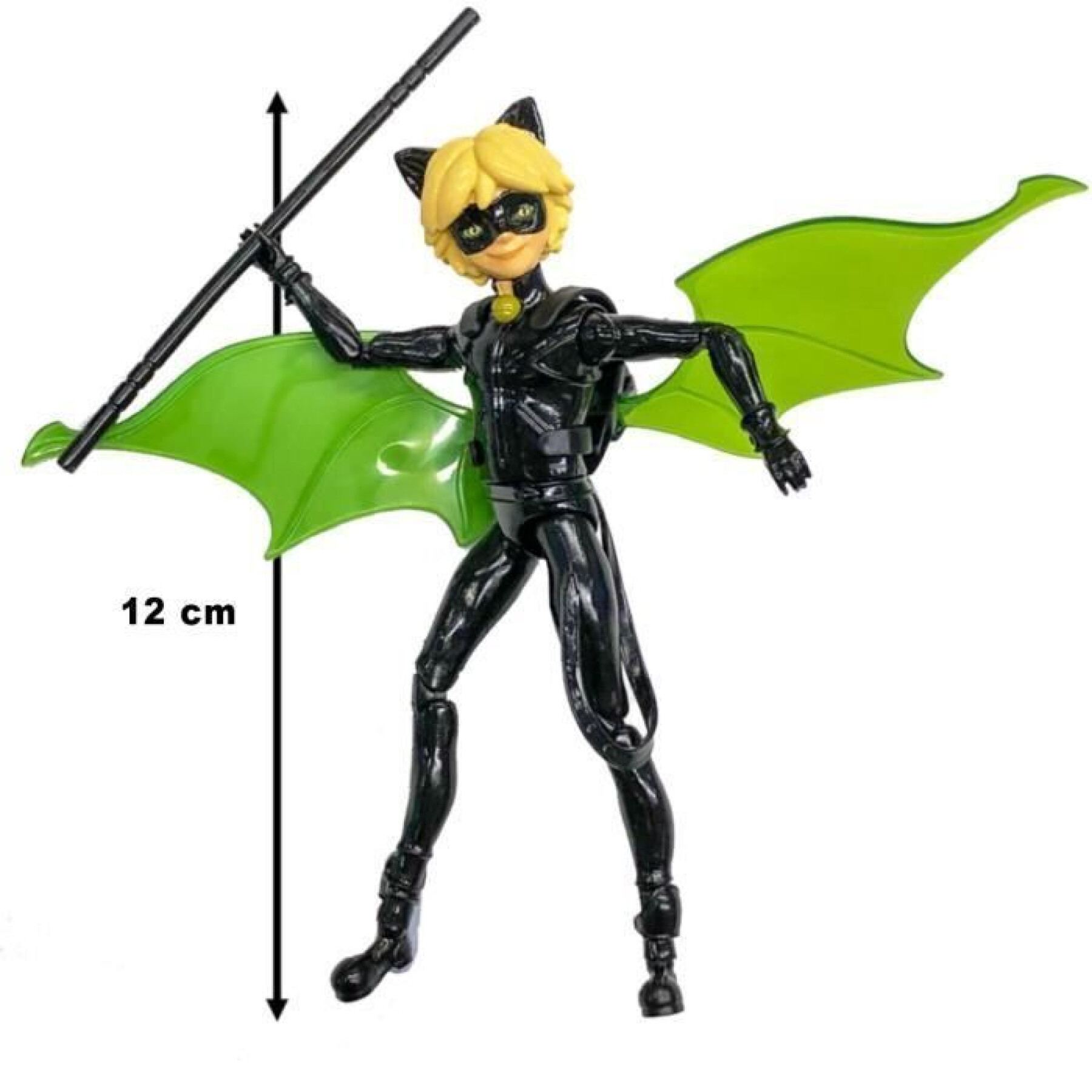 Bambola gatto nero Bandai Miracls