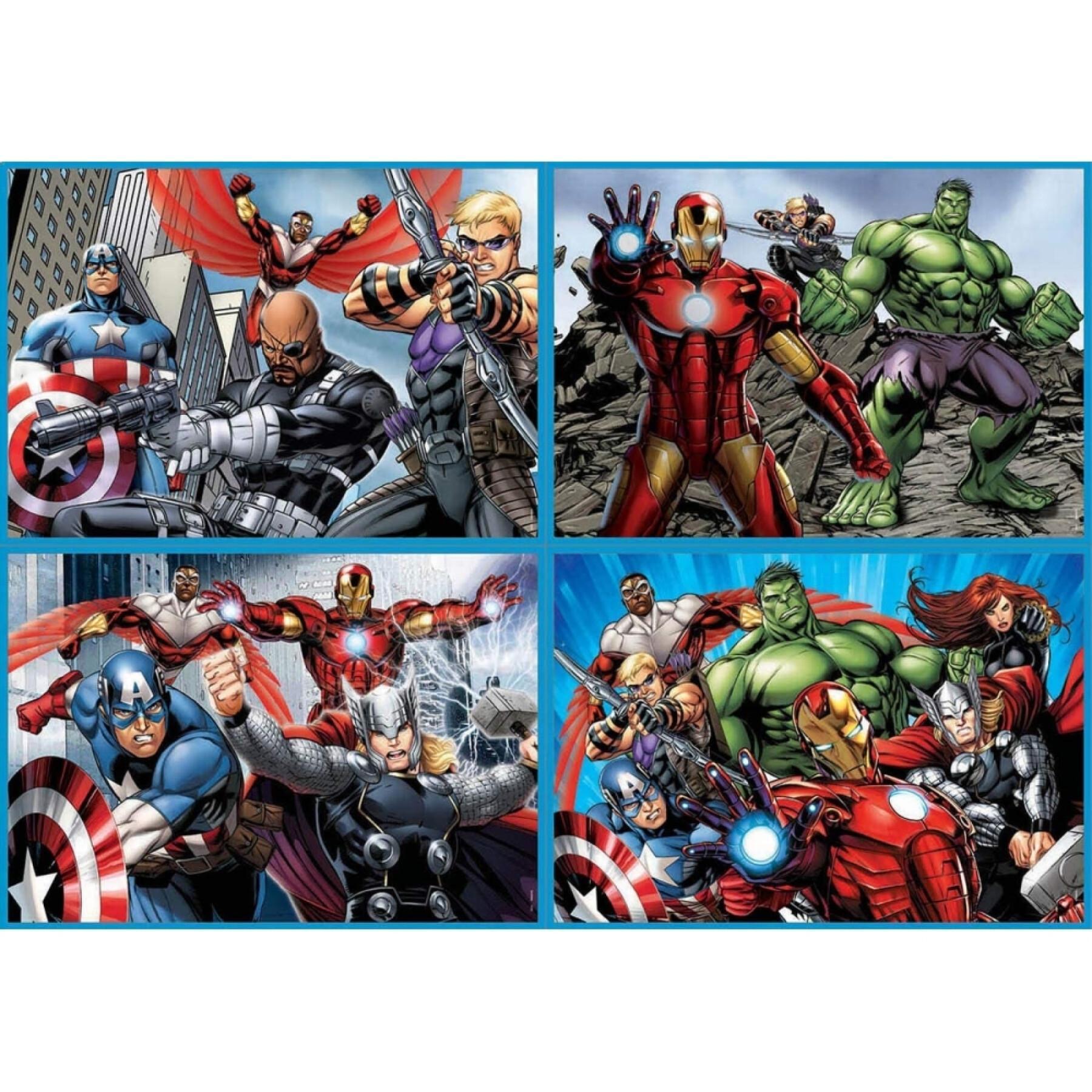Puzzle da 50 a 150 pezzi Avengers