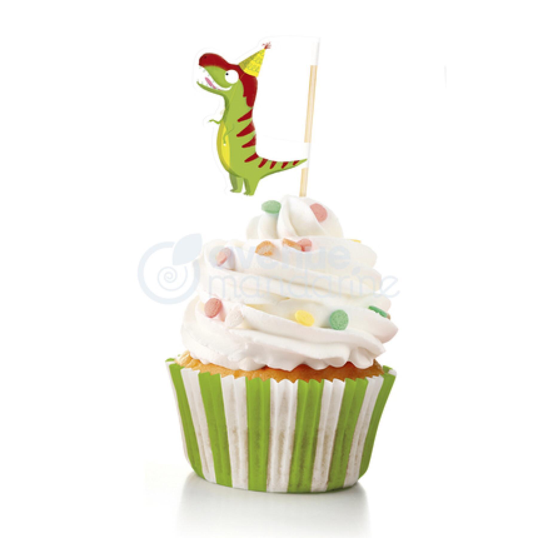 Scatola di ricette creativa e accessori happy cakes dinosauri Avenue Mandarine