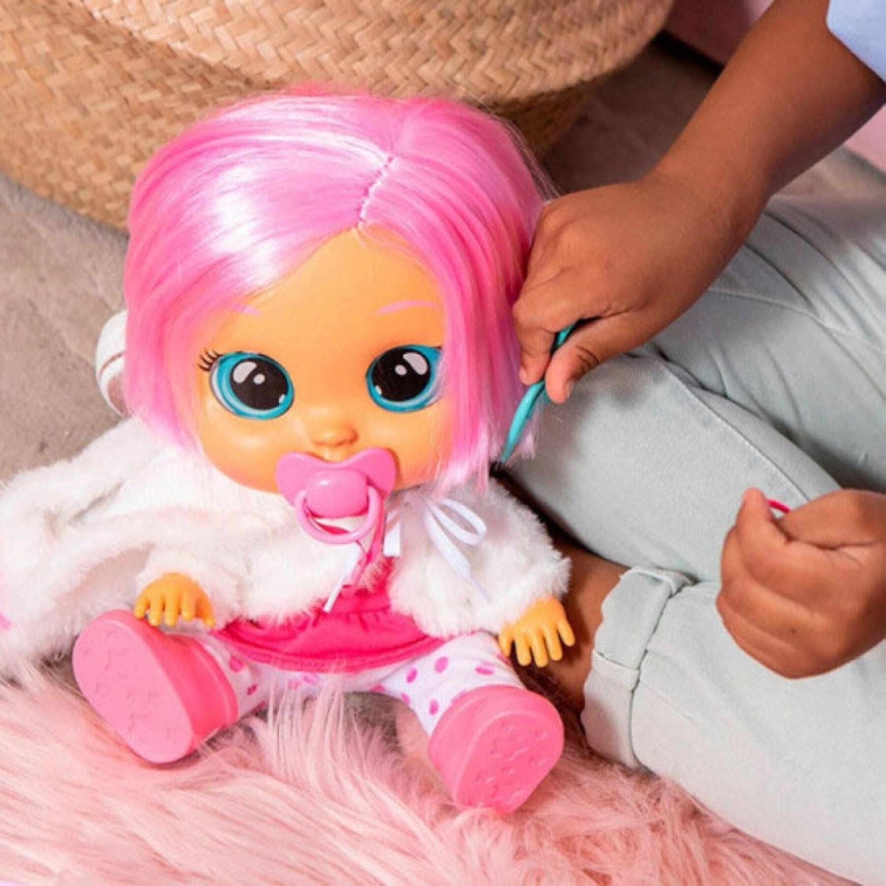 Bambola con capelli Bebés Llorones Dressy Coney