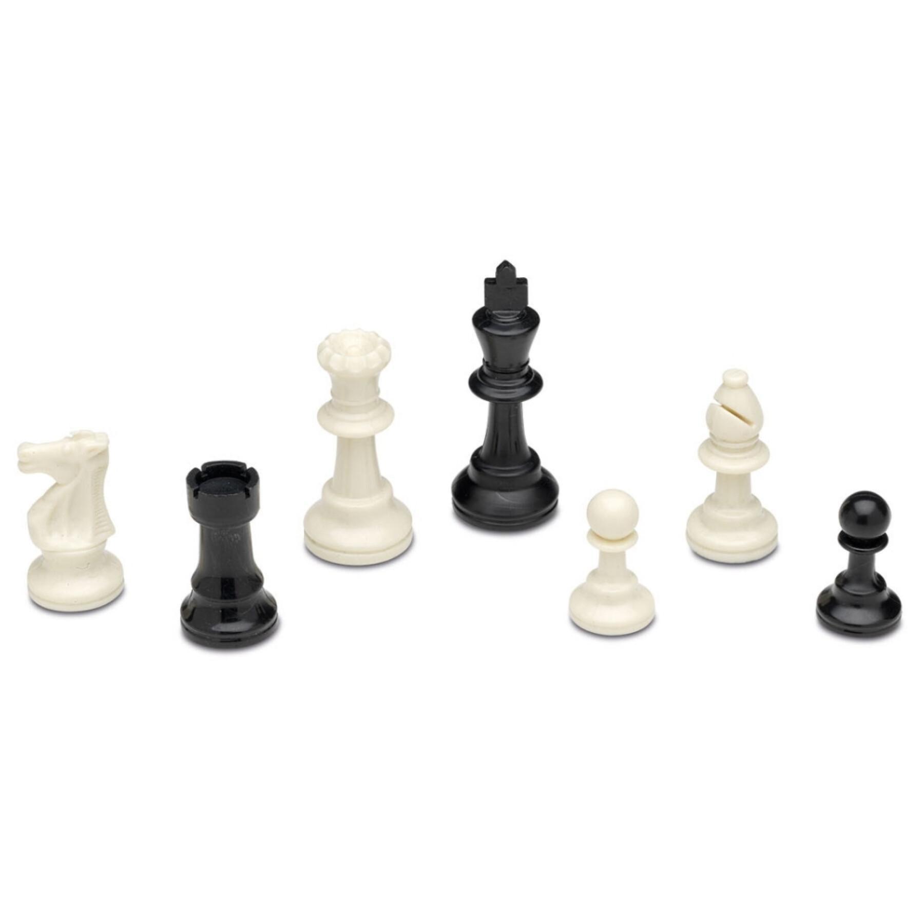 Pezzo di scacchi n°3 con custodia in legno Cayro