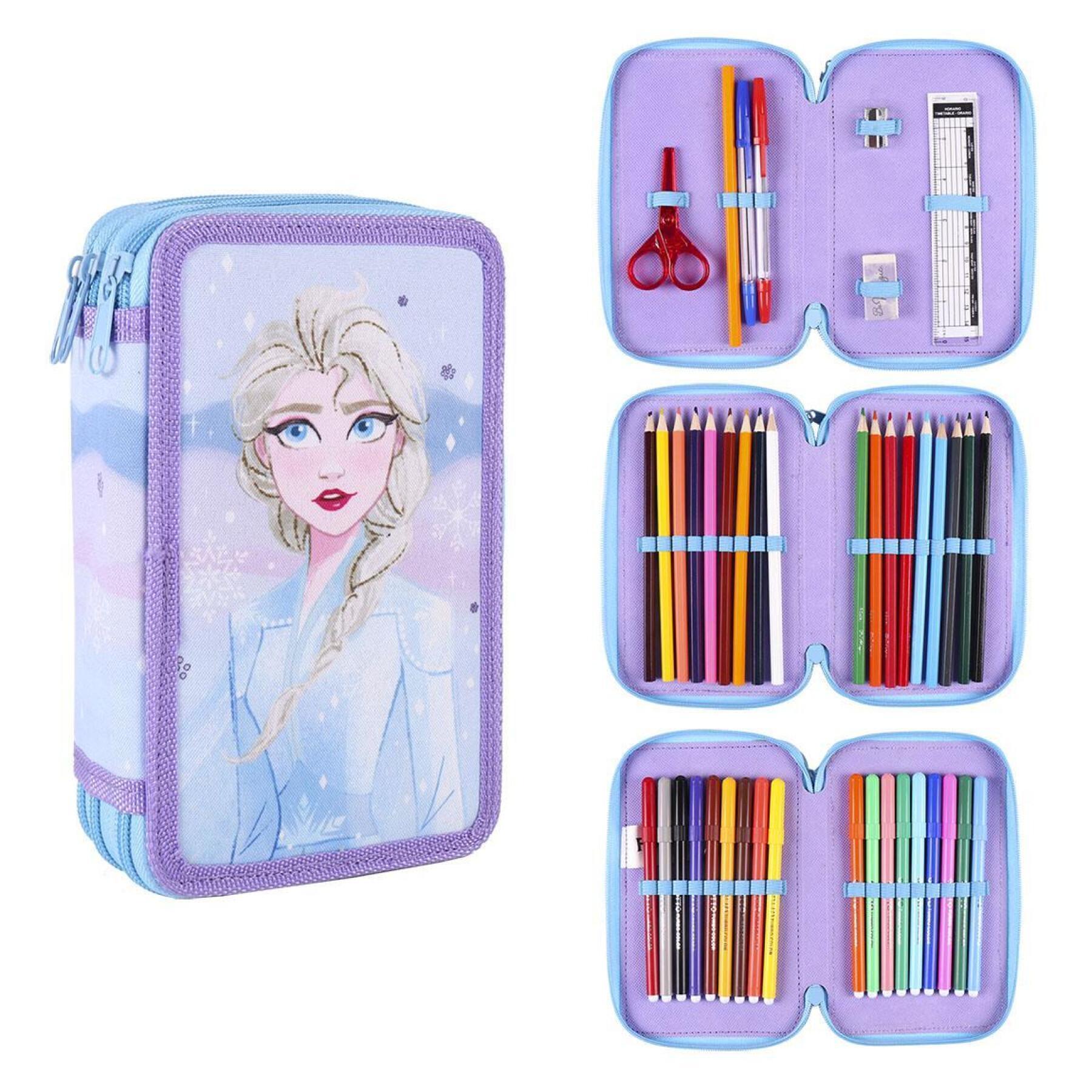 Scatola di matite con accessori per bambine Cerda Frozen