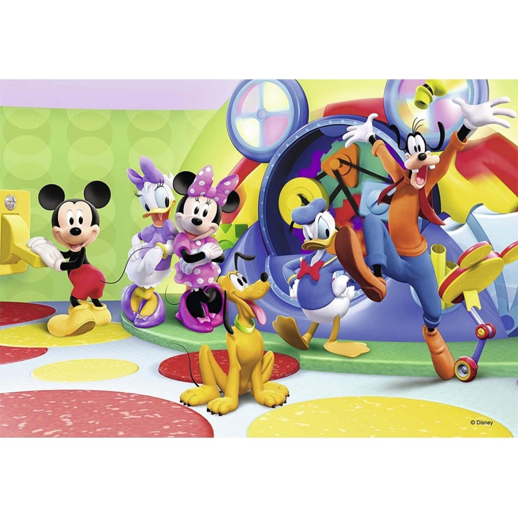 Puzzle da 12 pezzi Disney Mickey, Minnie