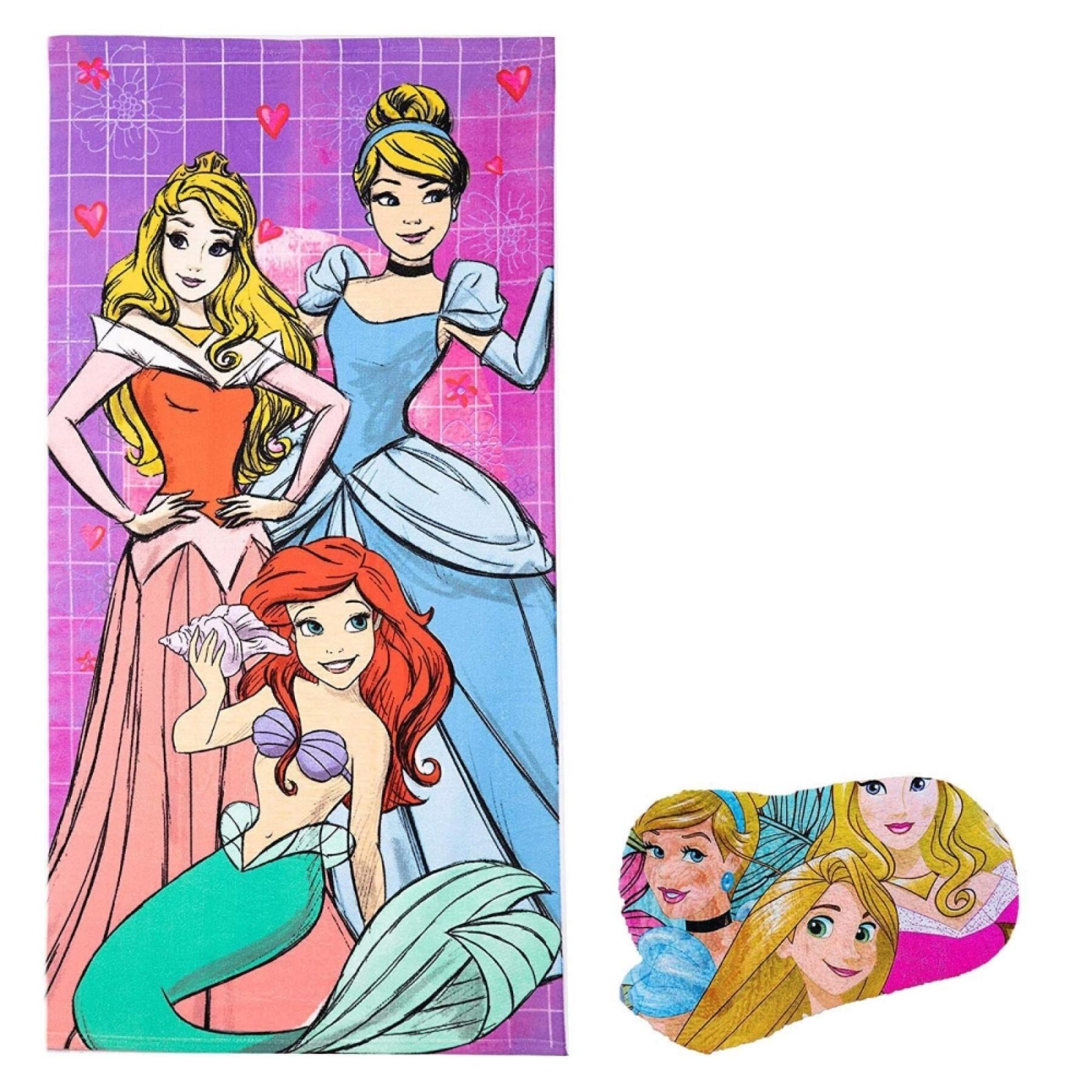 Asciugamano 2 modelli principesse Disney