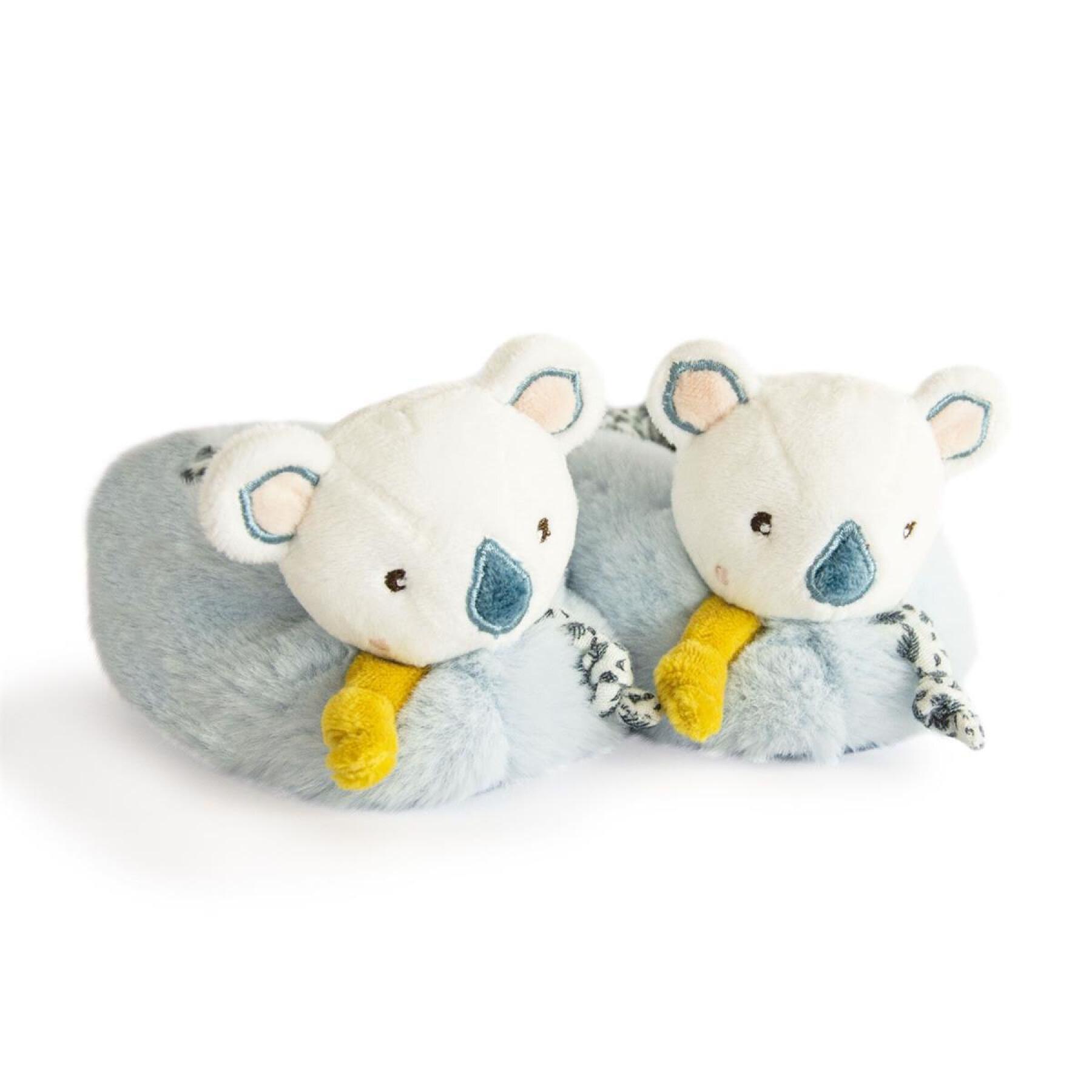 Pantofole per bambini Doudou & compagnie Yoca Le Koala