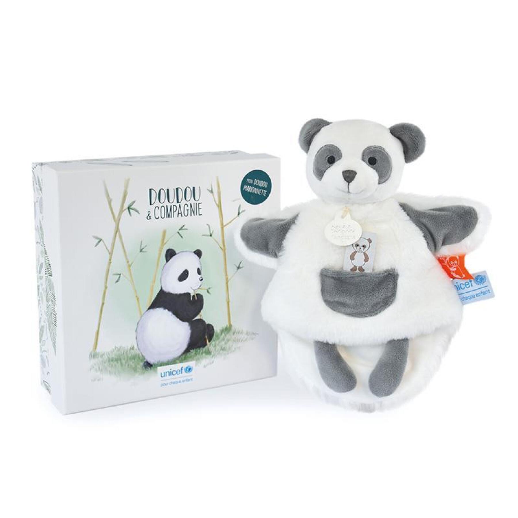 Burattino Doudou & compagnie Unicef - Panda