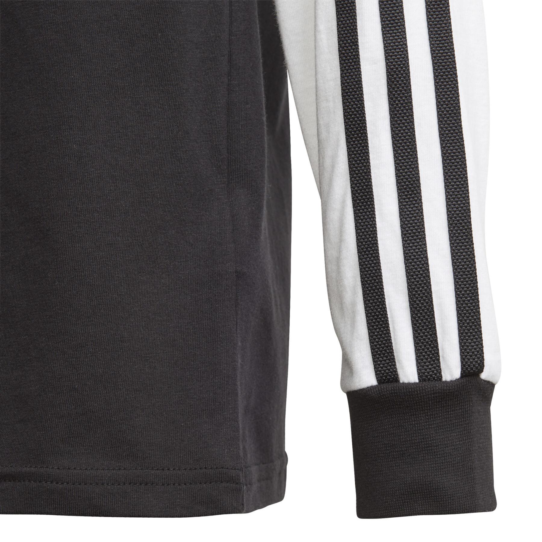Maglietta a maniche lunghe per bambini adidas 3-Stripes