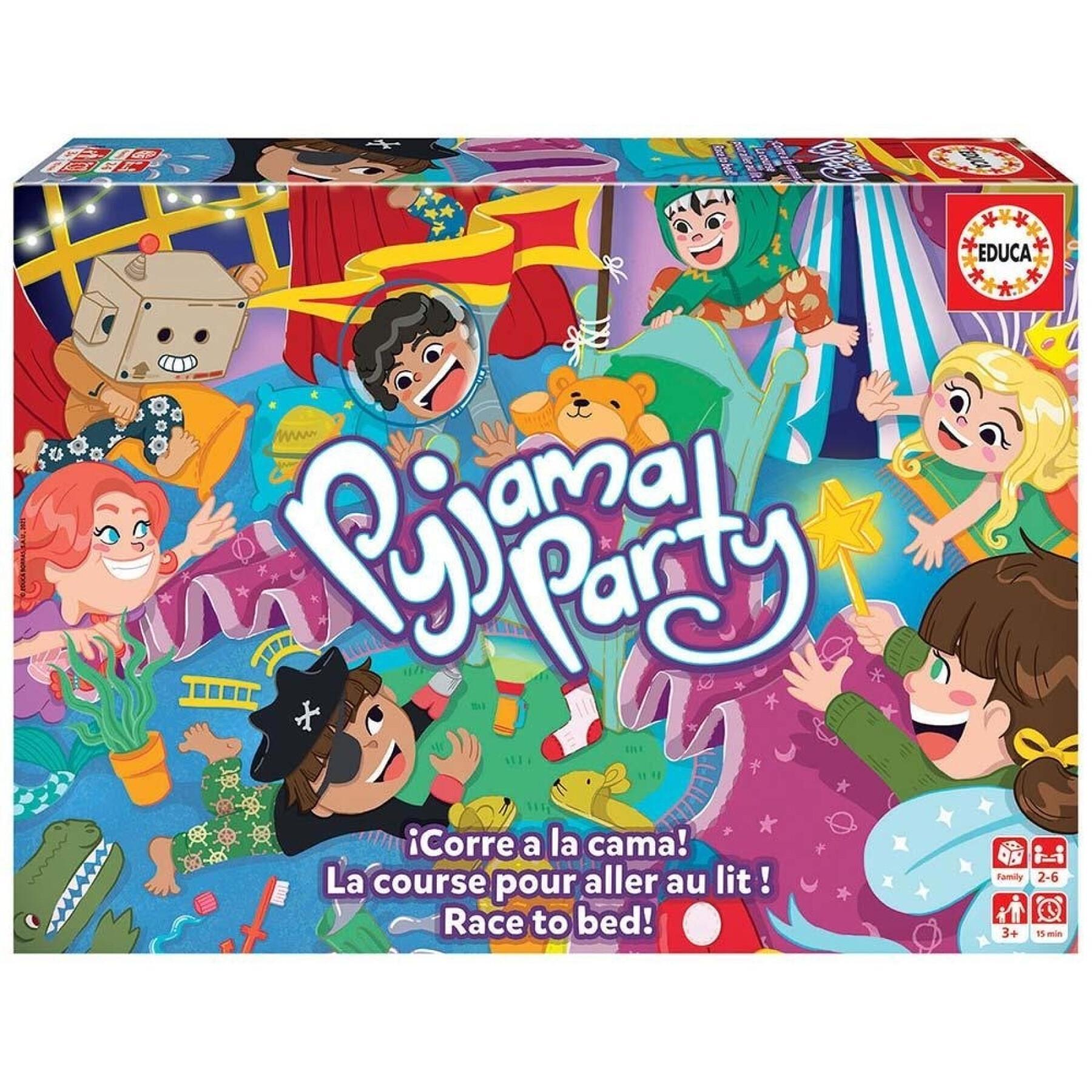 Giochi di carte Educa Pijama Party