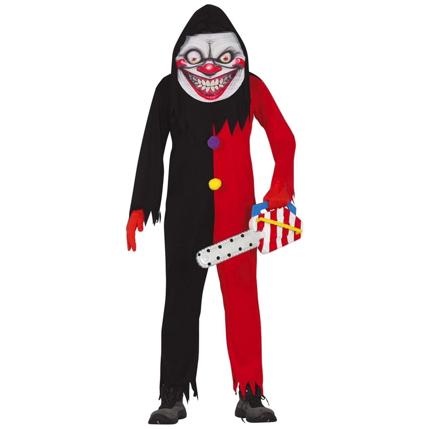 Travestimento da clown malvagio Fiestas Guirca
