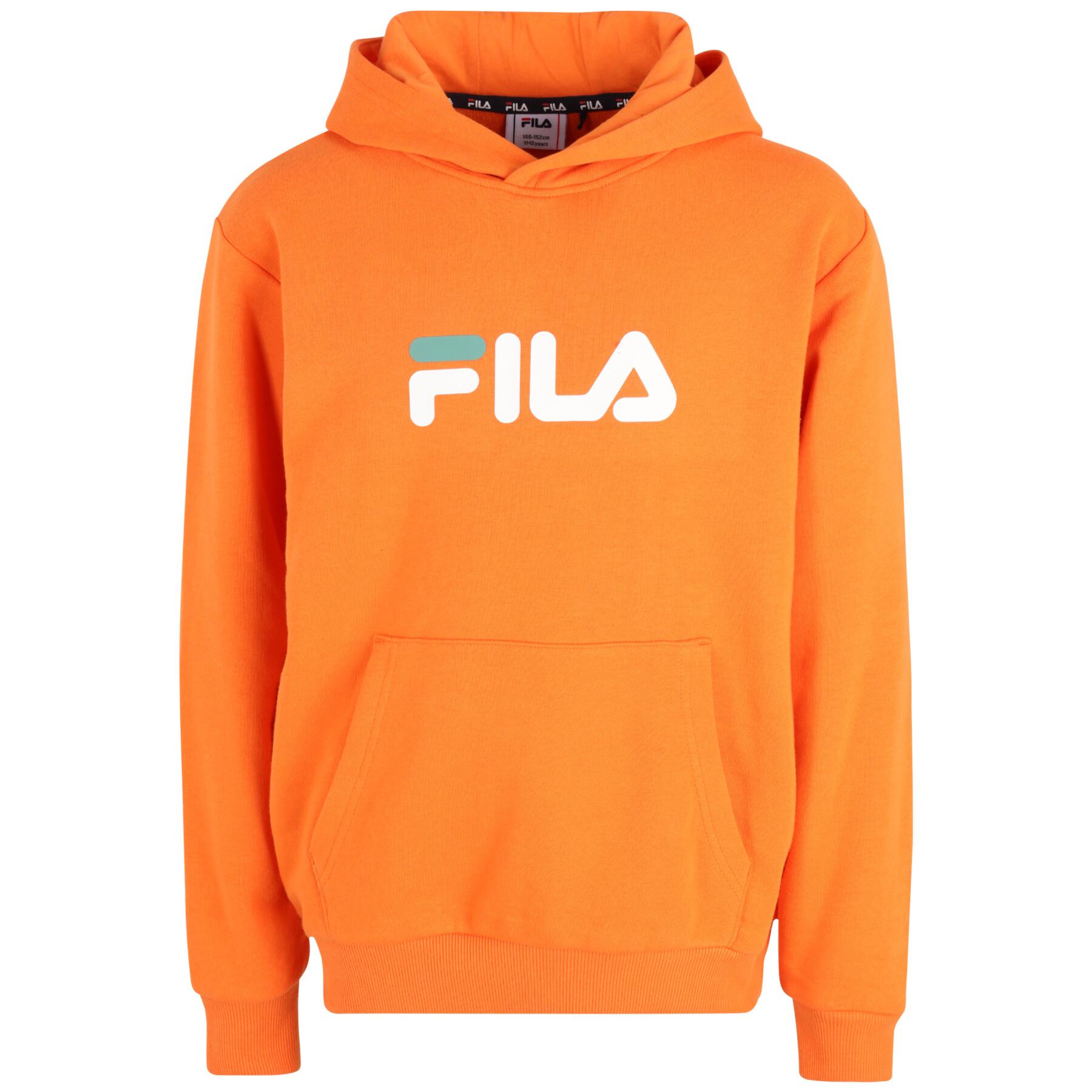 Sweatshirt felpa con cappuccio per bambini Fila Sande Classic Logo