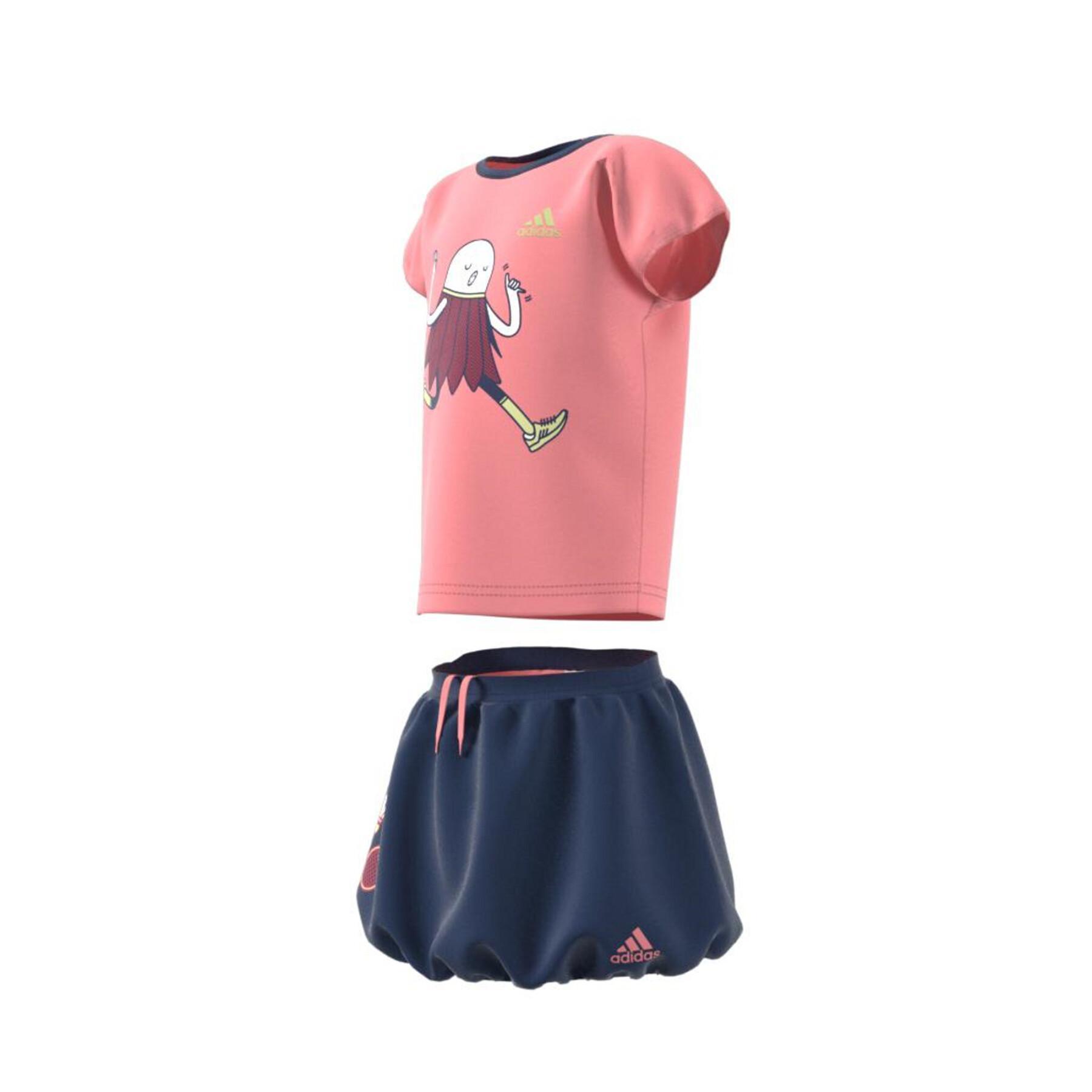 Baby-completo per bambine adidas Character Set