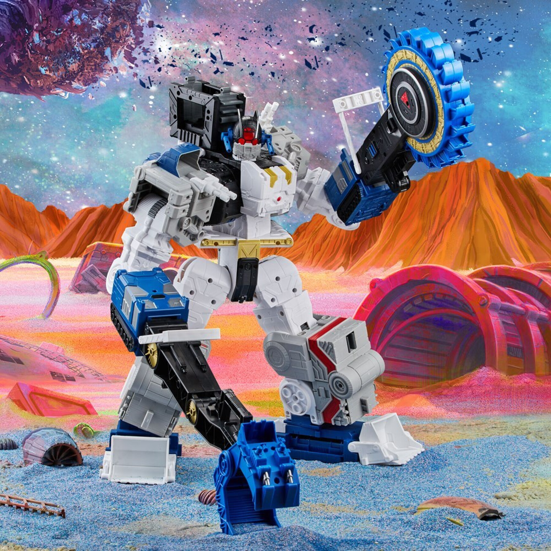Figurina Hasbro Transformers Generations Legacy Titan Class Cybertron Universe Metroplex