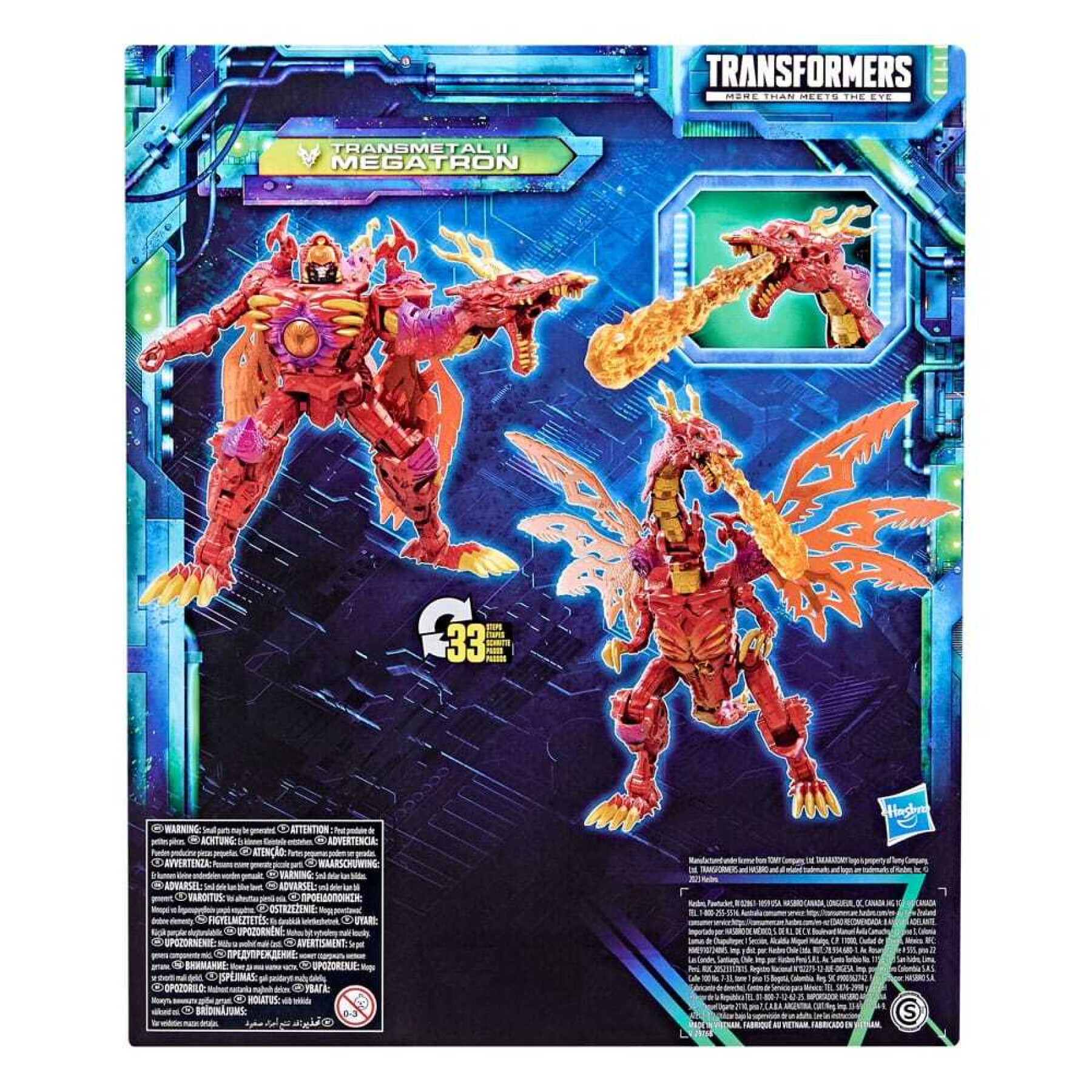 Figurina Hasbro Transformers Generations Legacy Evolution Leader Class Transmetal Ii Megatron