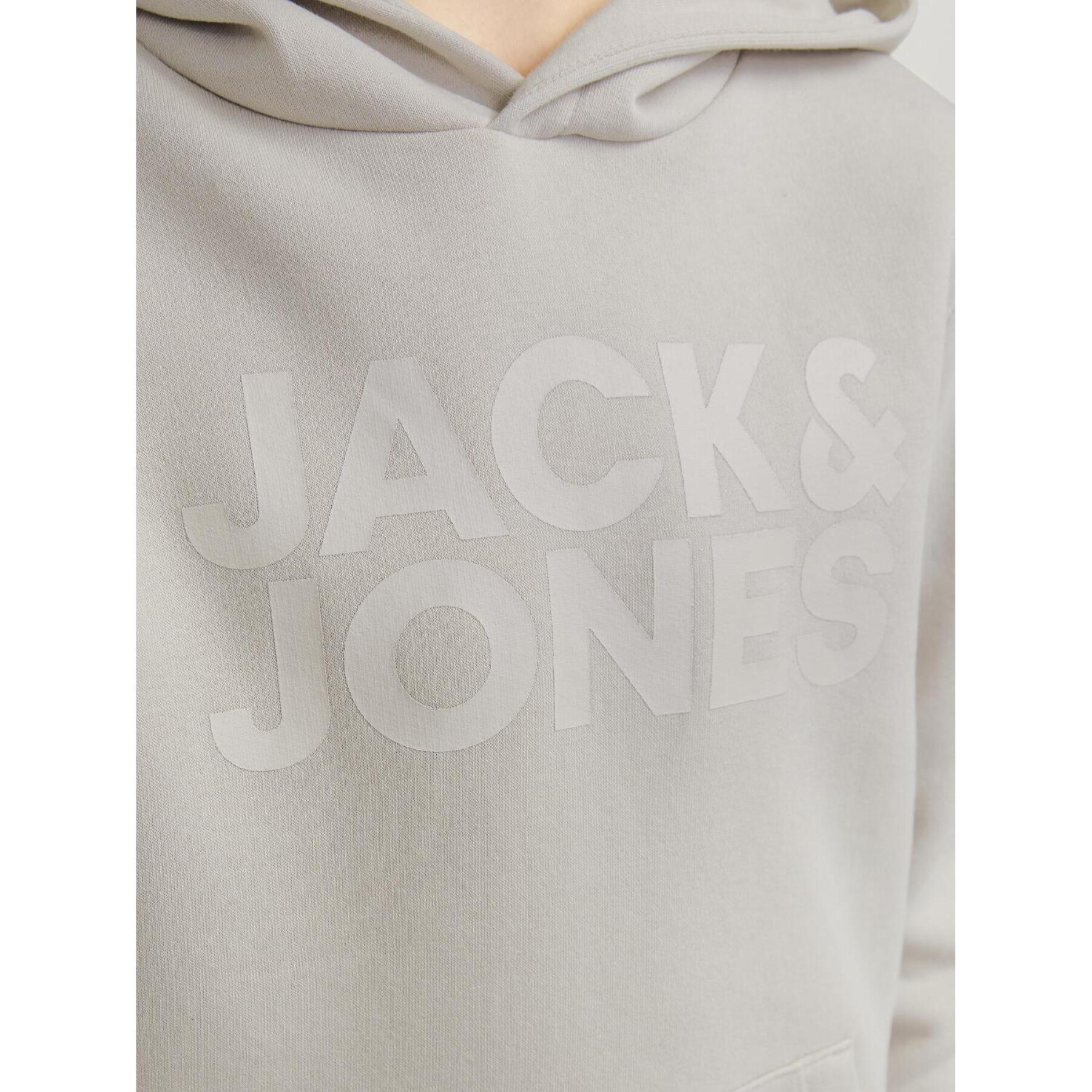 Felpa con cappuccio con logo per bambini Jack & Jones Corp