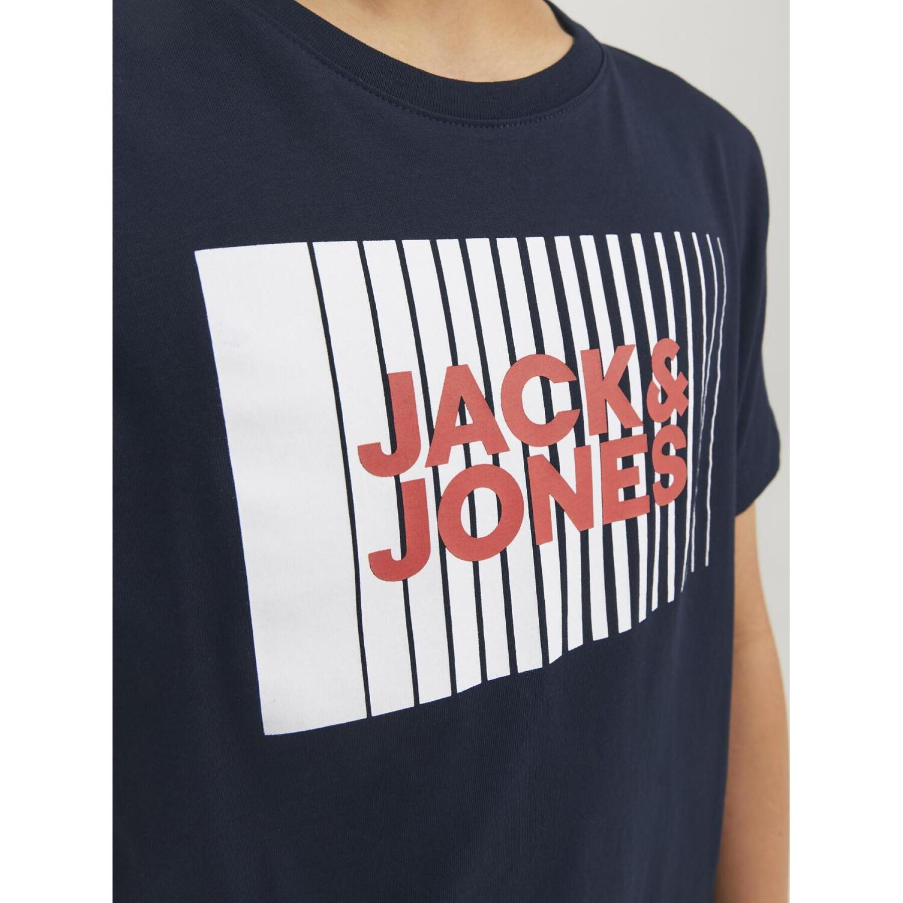 Maglietta girocollo bambino Jack & Jones Corp Logo Play