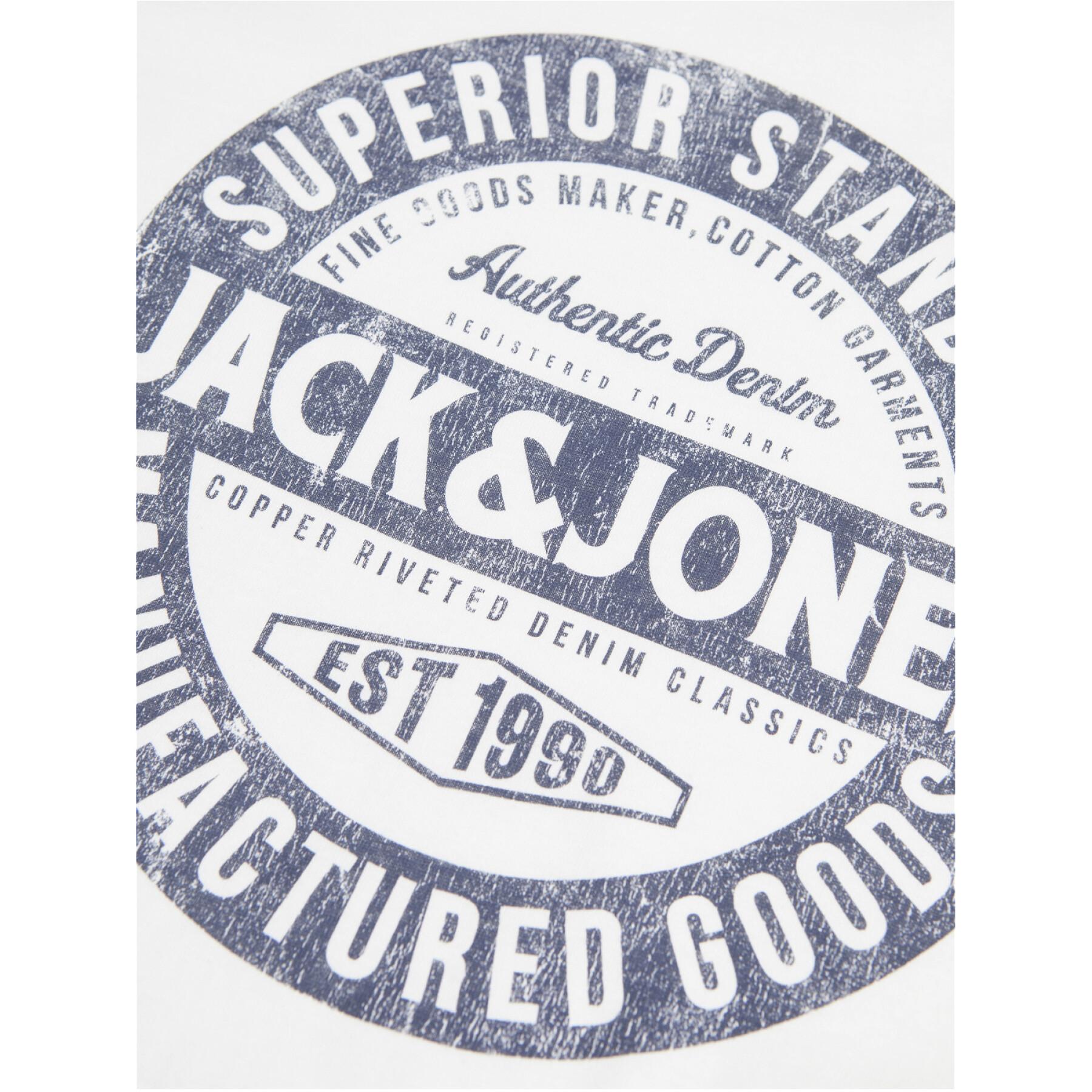 T-shirt bambino a maniche lunghe con scollo rotondo Jack & Jones Jeans
