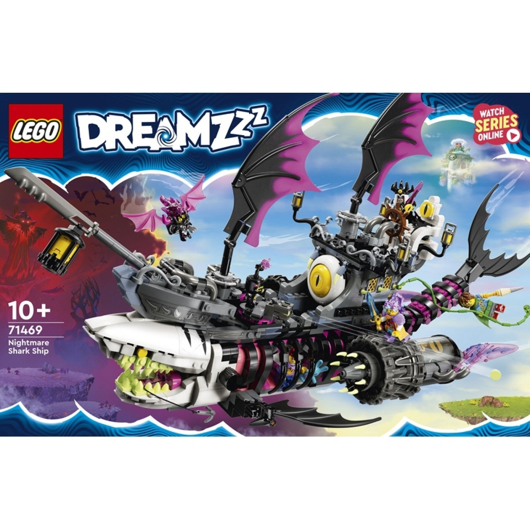 Set di costruzione Lego Sharkship Titan
