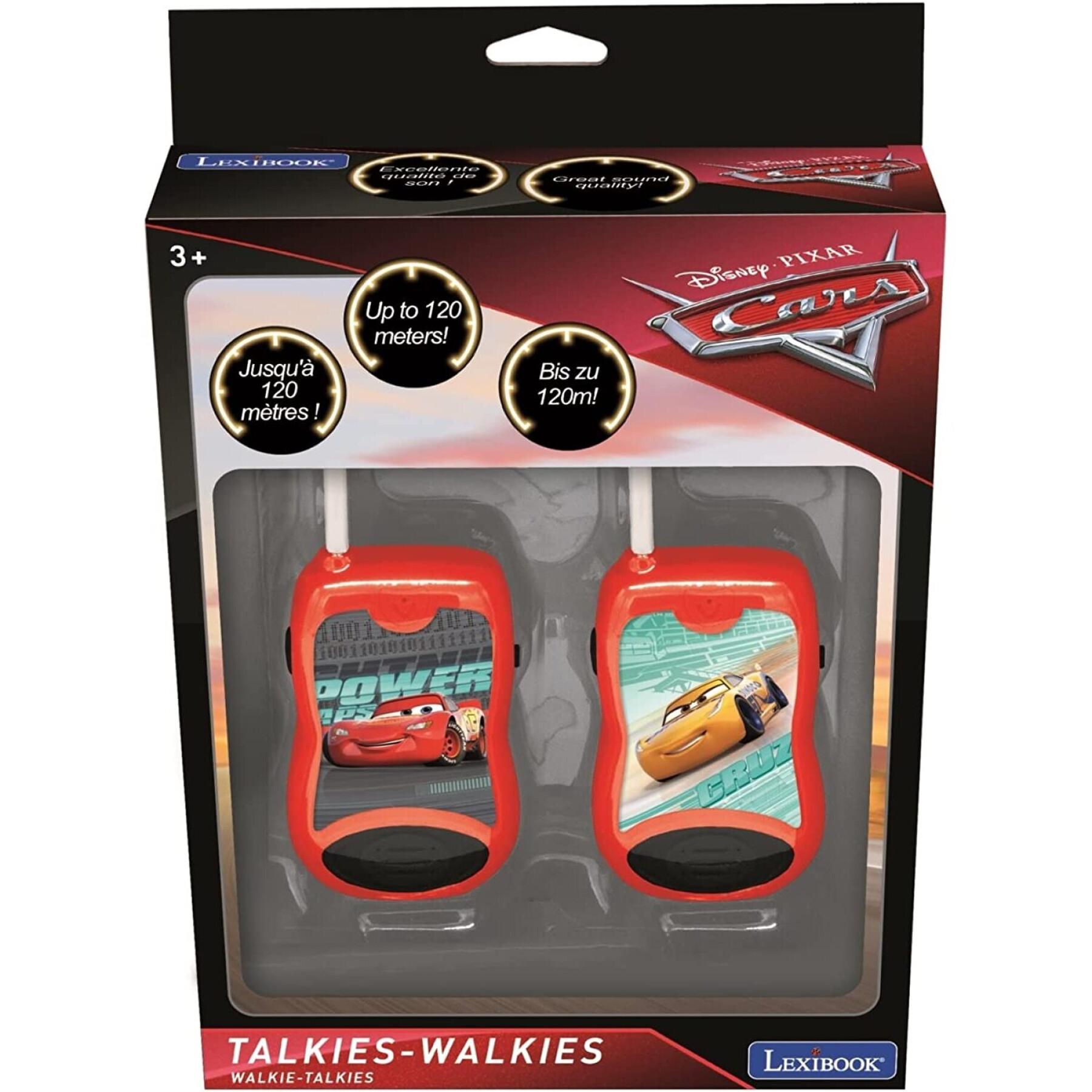 Coppia di walkie-talkie Lexibook Disney Cars 3