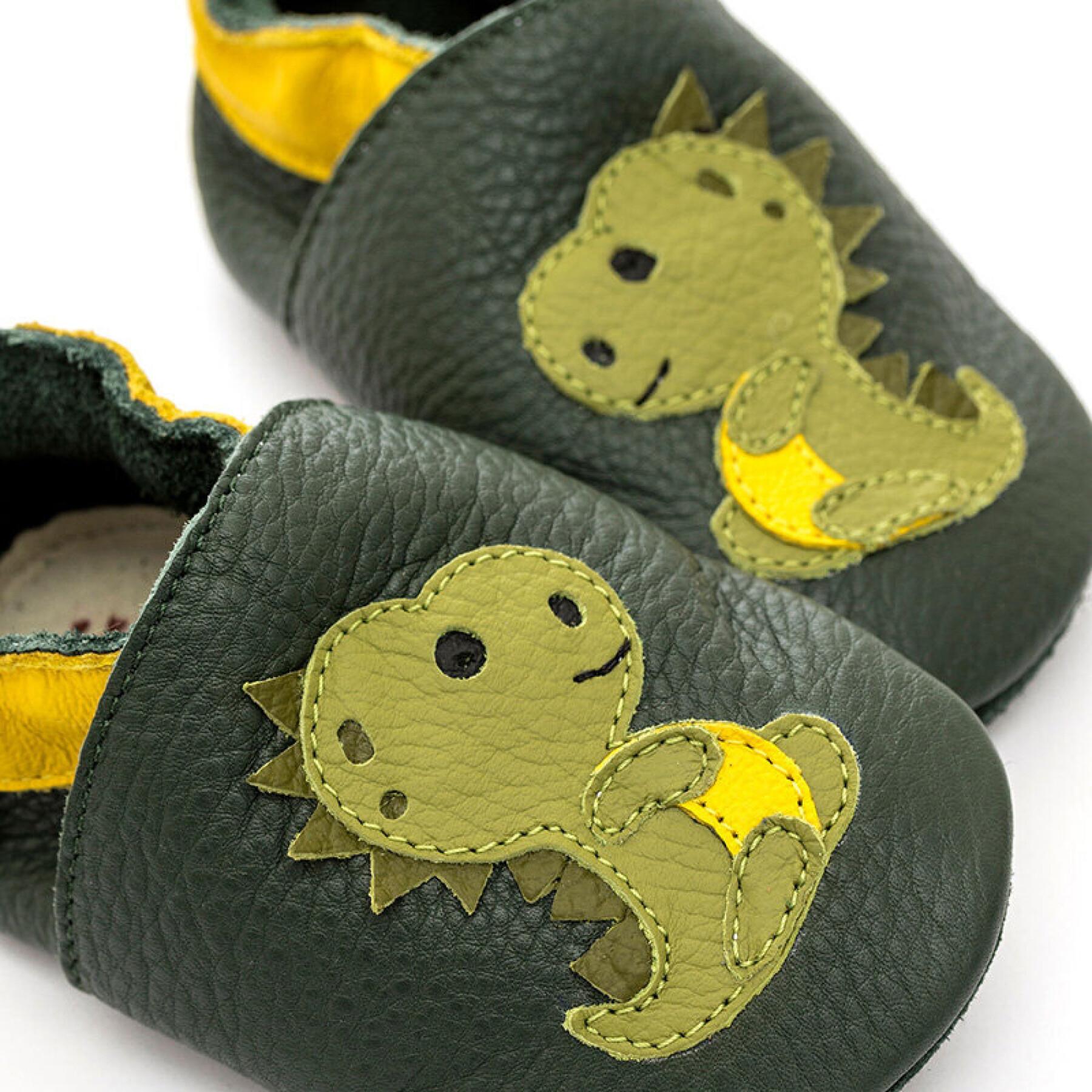 Morbide pantofole per bambini Liliputi Dino