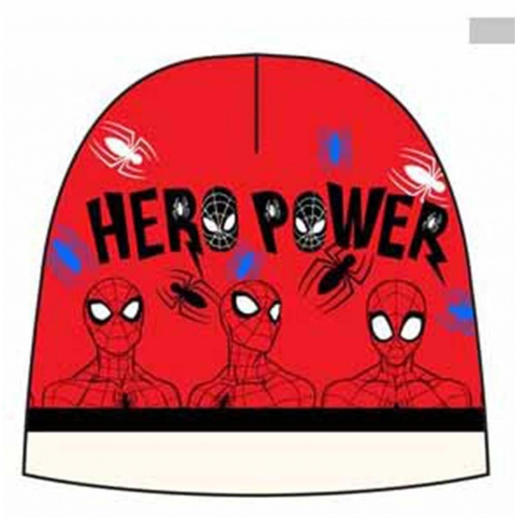 berretto 2 colori bambino spiderman hero power Marvel