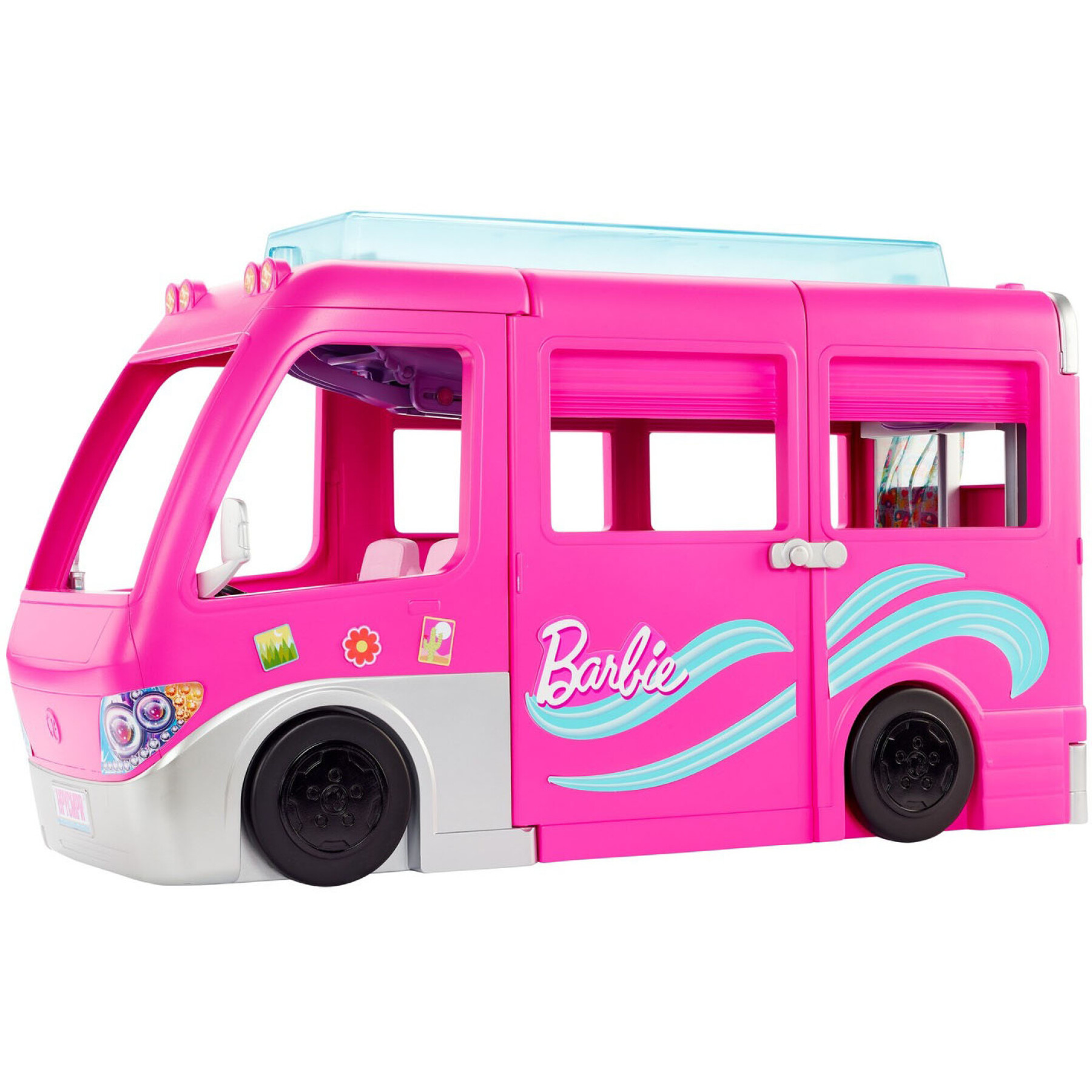 Bambola Barbie con camper decappottabile Mattel France Mega