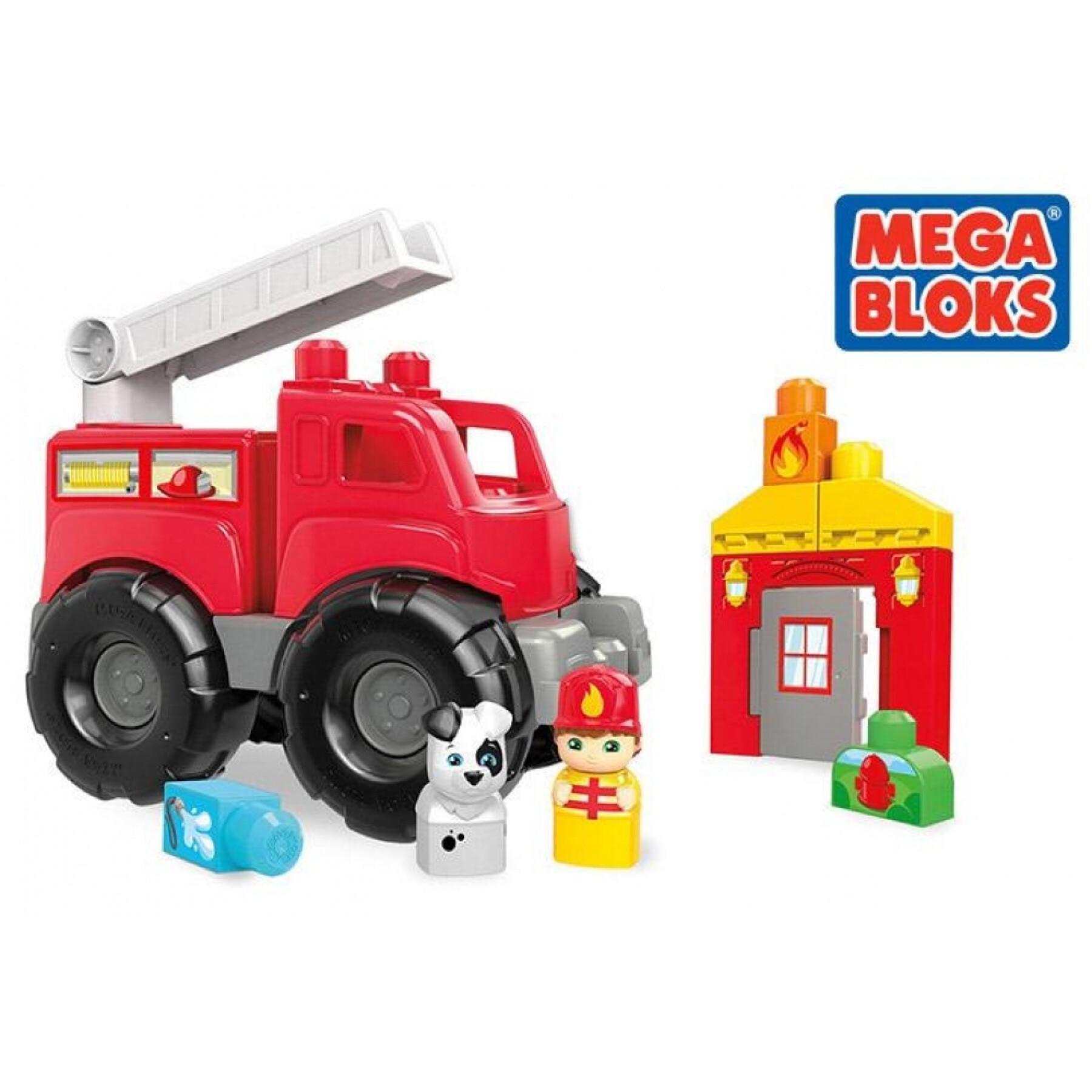 Giochi di auto dei pompieri Mattel Mega Bloks