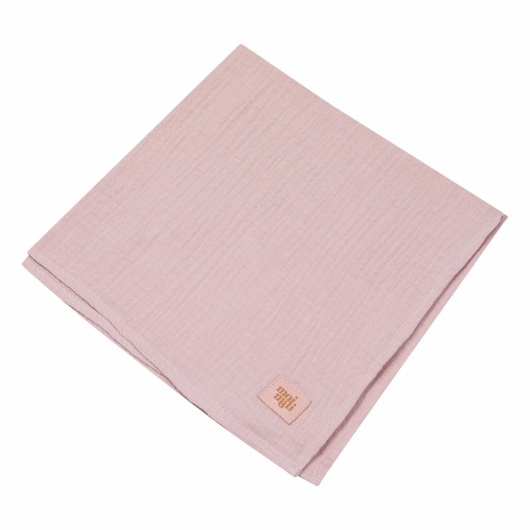 Set di 2 asciugamani per bambini Moi Mili Baby pink