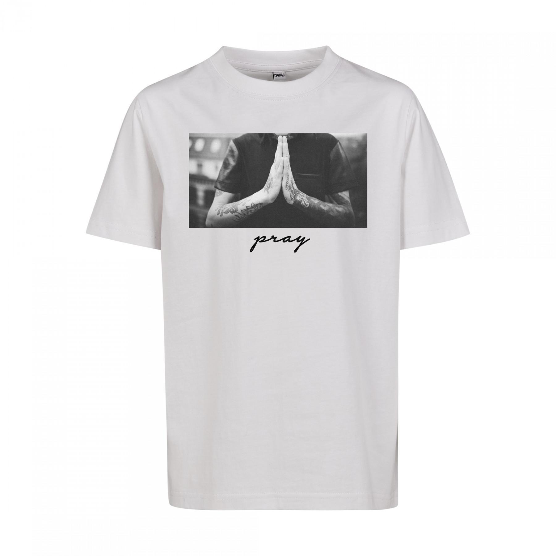 T-shirt per bambini Mister Tee pray