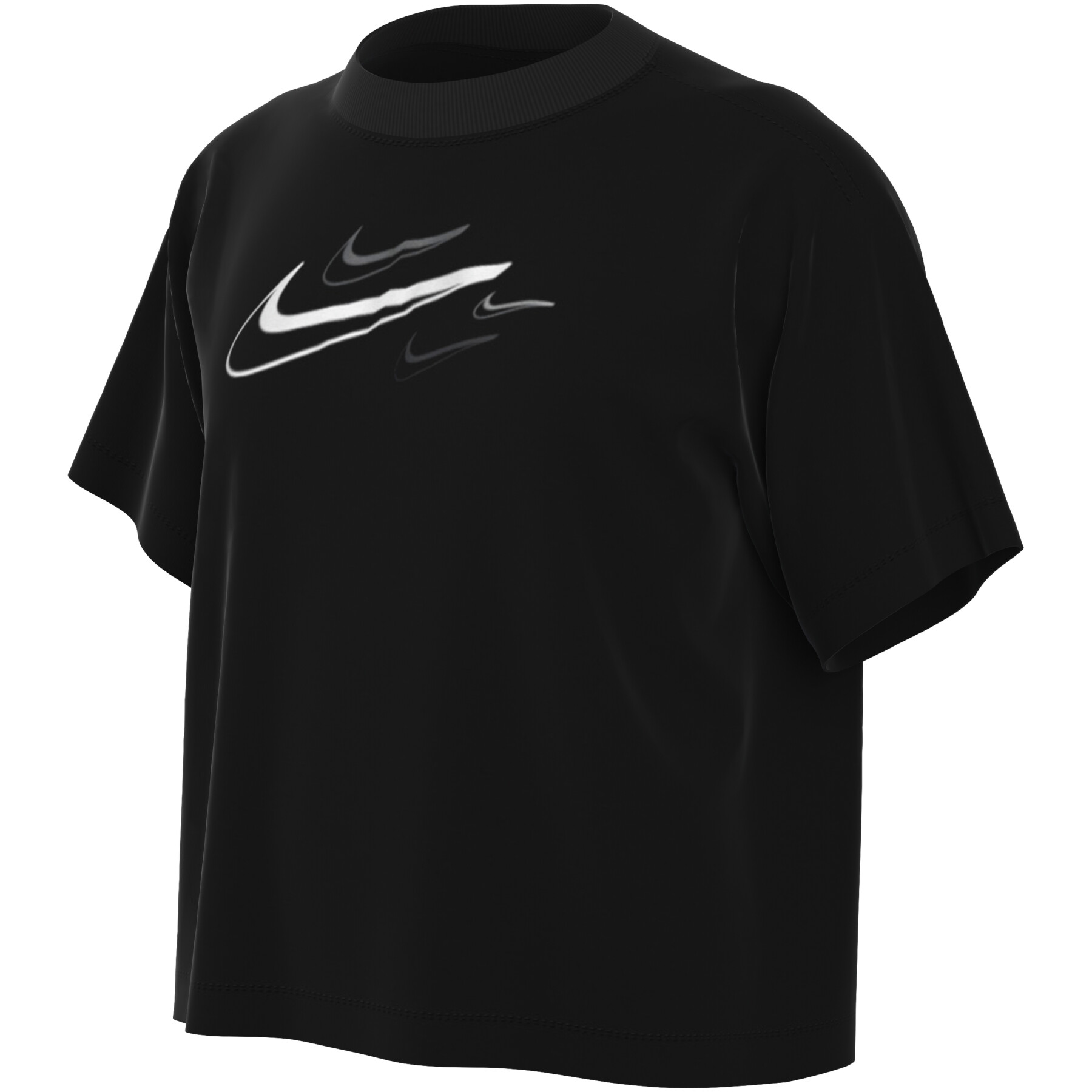 Maglietta morbida per ragazze Nike Swoosh