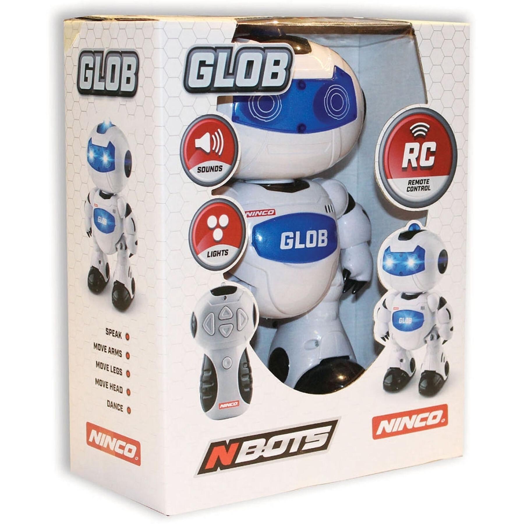 Robot telecomandato che parla inglese Ninco Glob