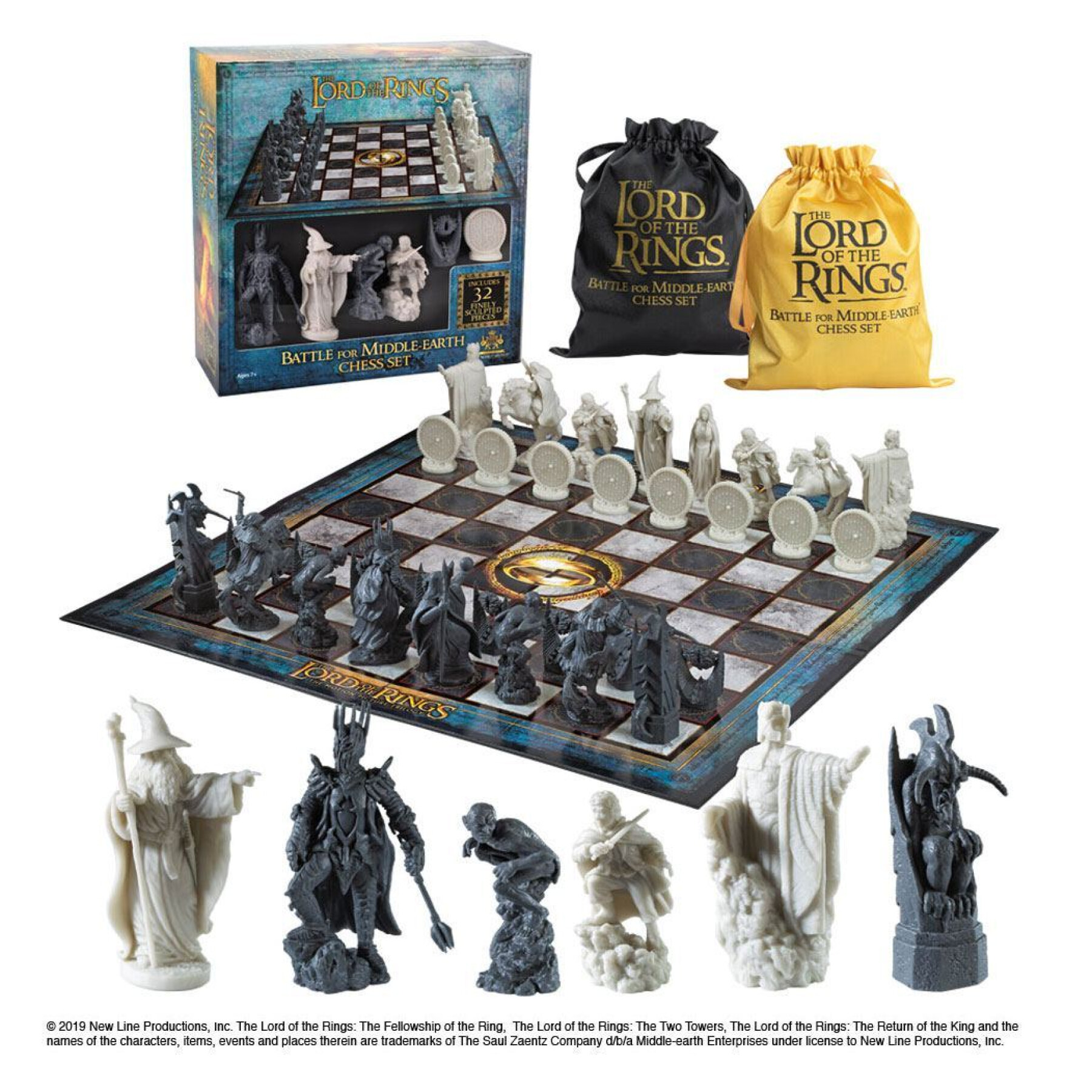 Giochi di scacchi - Il Signore degli Anelli Noble Collection Battle For Middle Earth