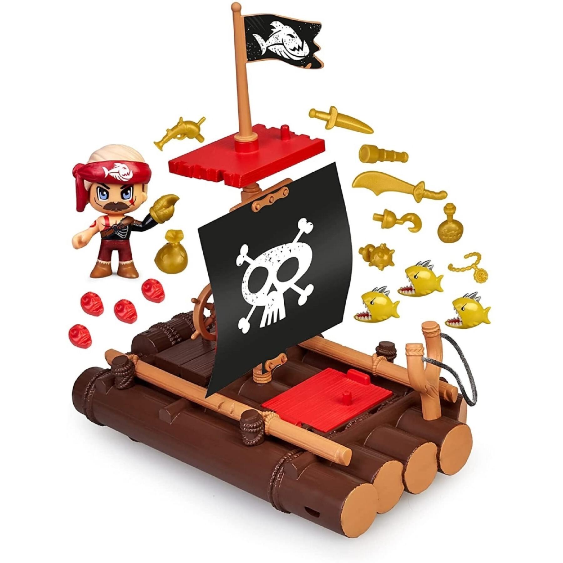 Figurina Pinypon Action Balsa Piratas