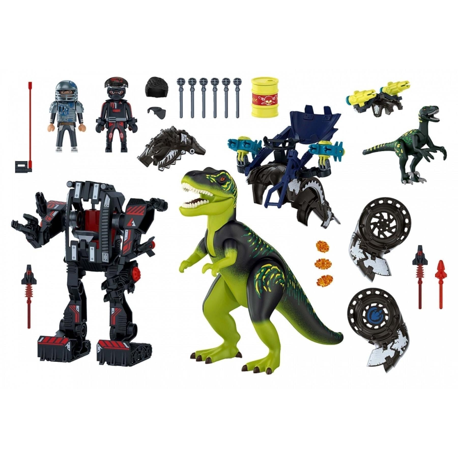 Battaglia giocattolo dei giga Playmobil Dino T-Rex