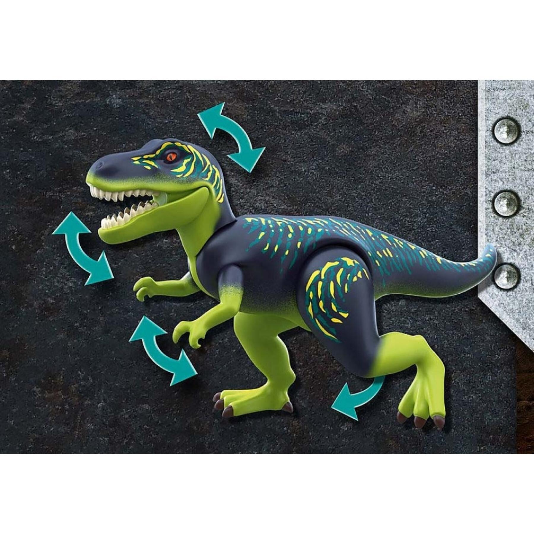 Battaglia giocattolo dei giga Playmobil Dino T-Rex