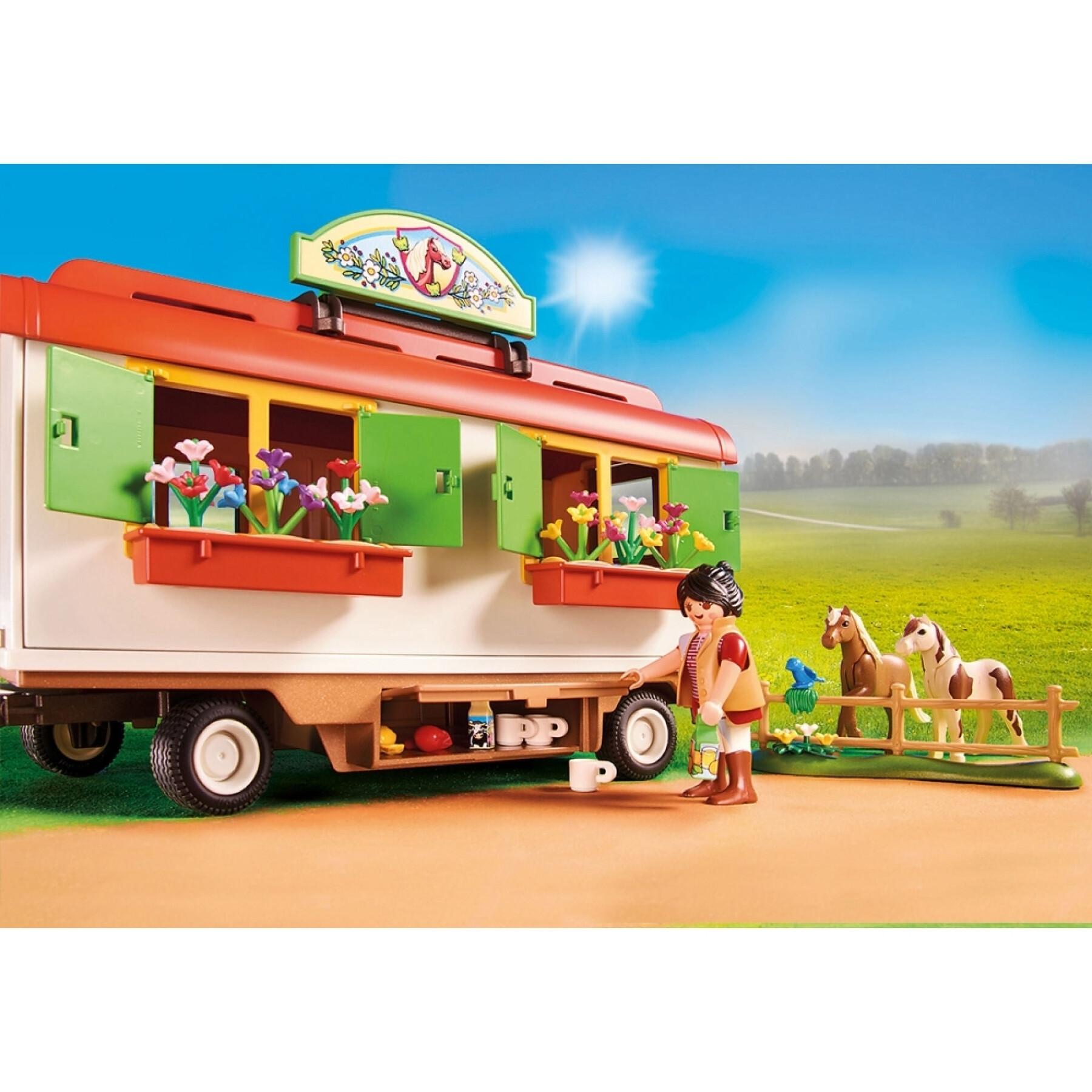 Pony caravan Playmobil Country