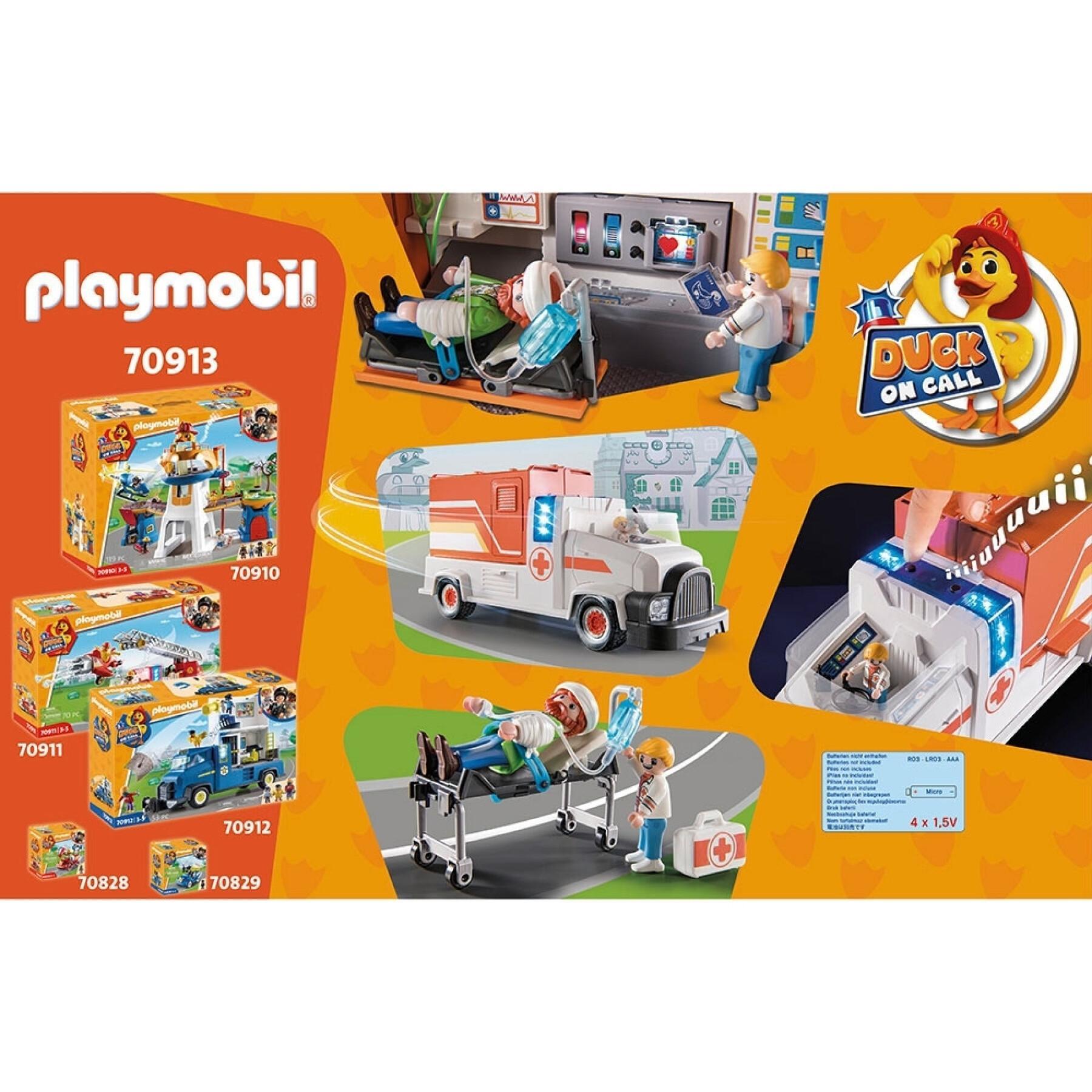 Camion ambulanza dell'anatra Playmobil Playmobil