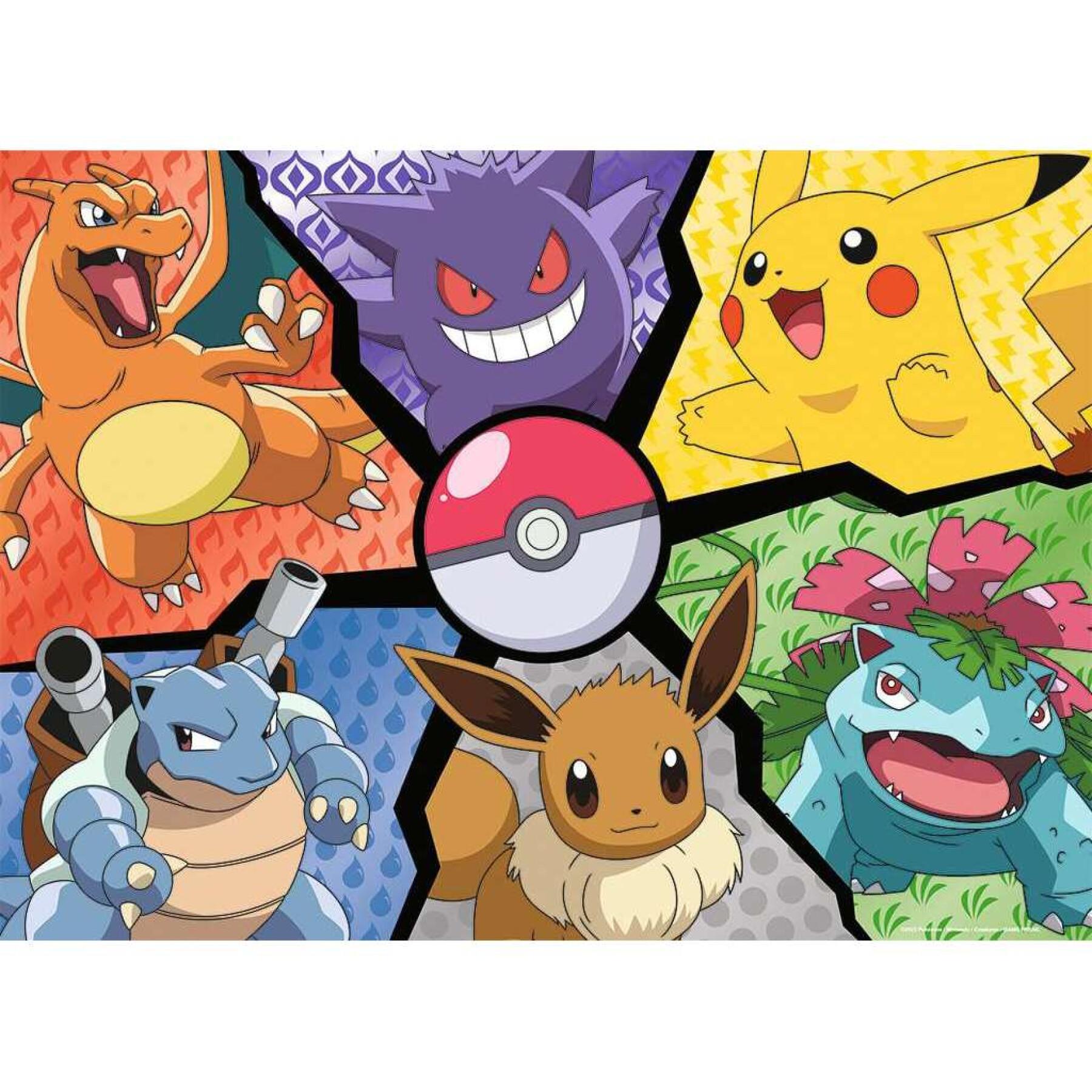 Puzzle da 100 pezzi di pikachu, evoli e co. Ravensburger Pokémon
