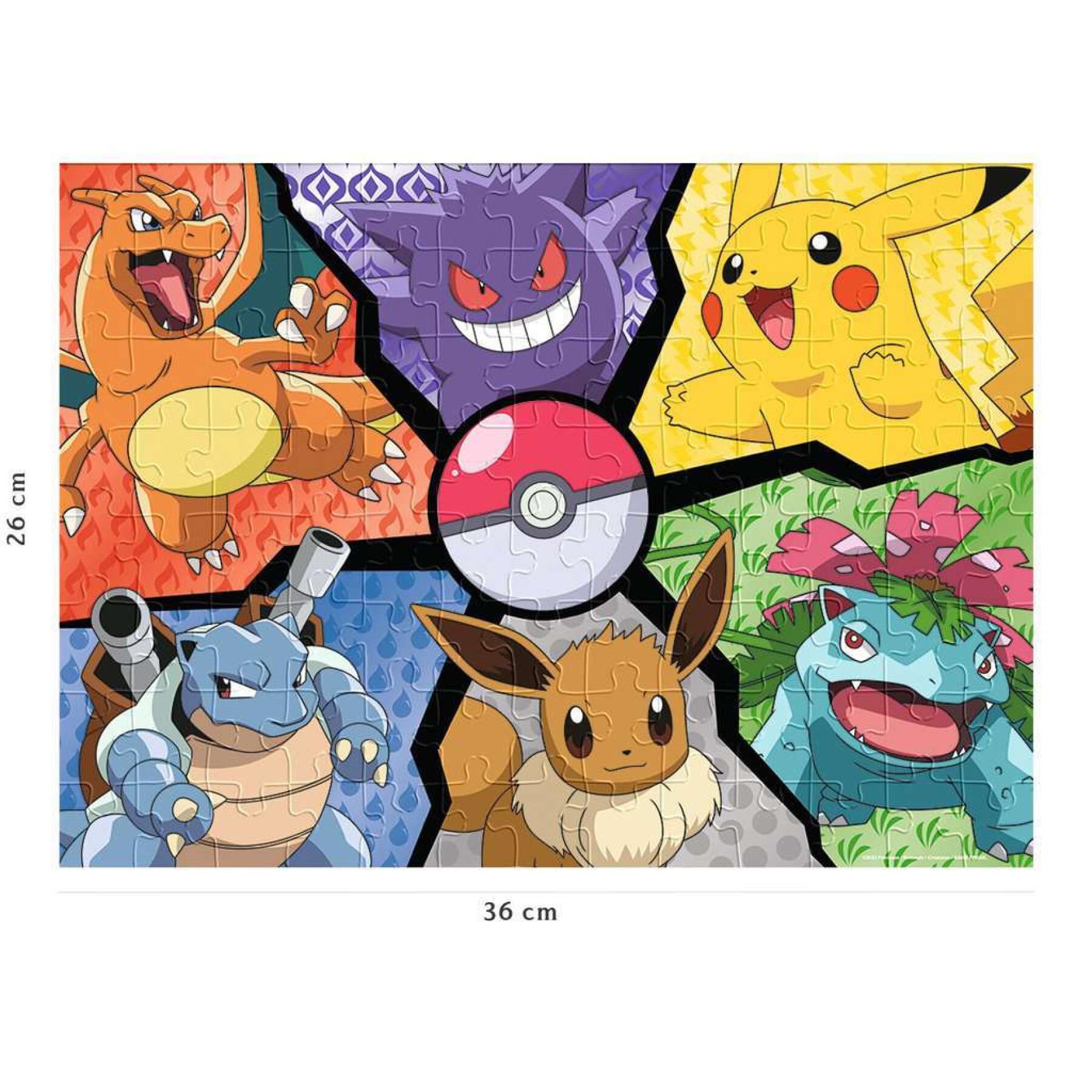 Puzzle da 100 pezzi di pikachu, evoli e co. Ravensburger Pokémon