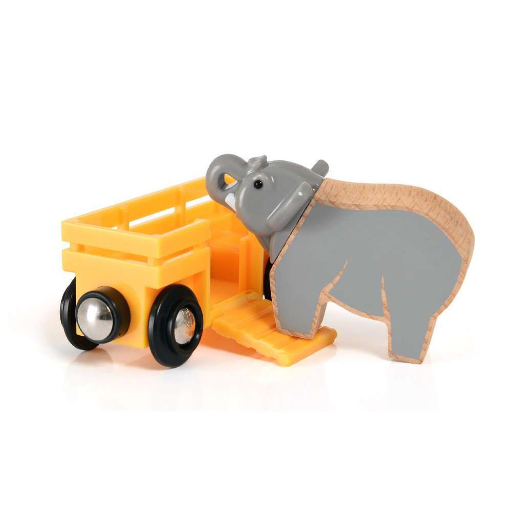 Carro e elefante Ravensburger