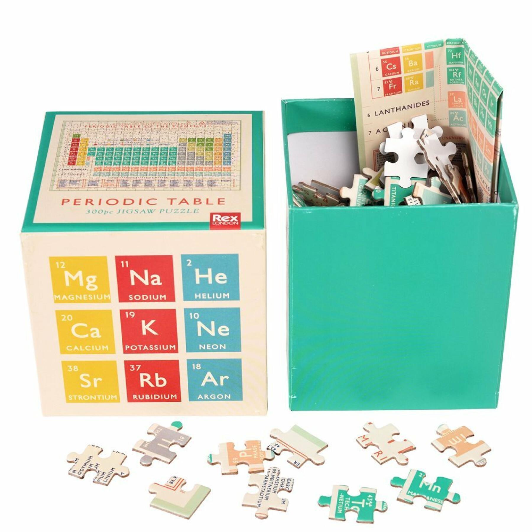 Puzzle da 300 pezzi Rex London Periodic Table