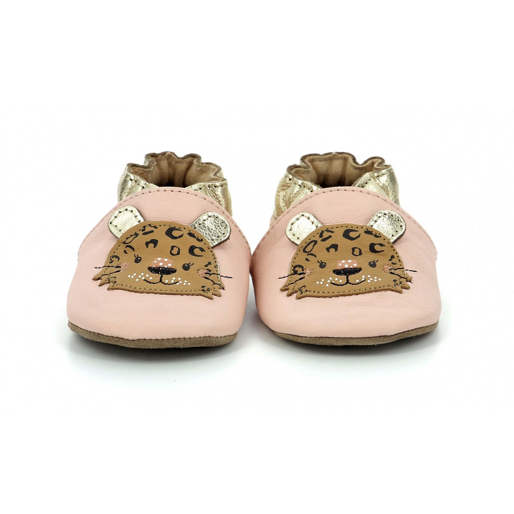 Pantofole da bambina Robeez Leopardo