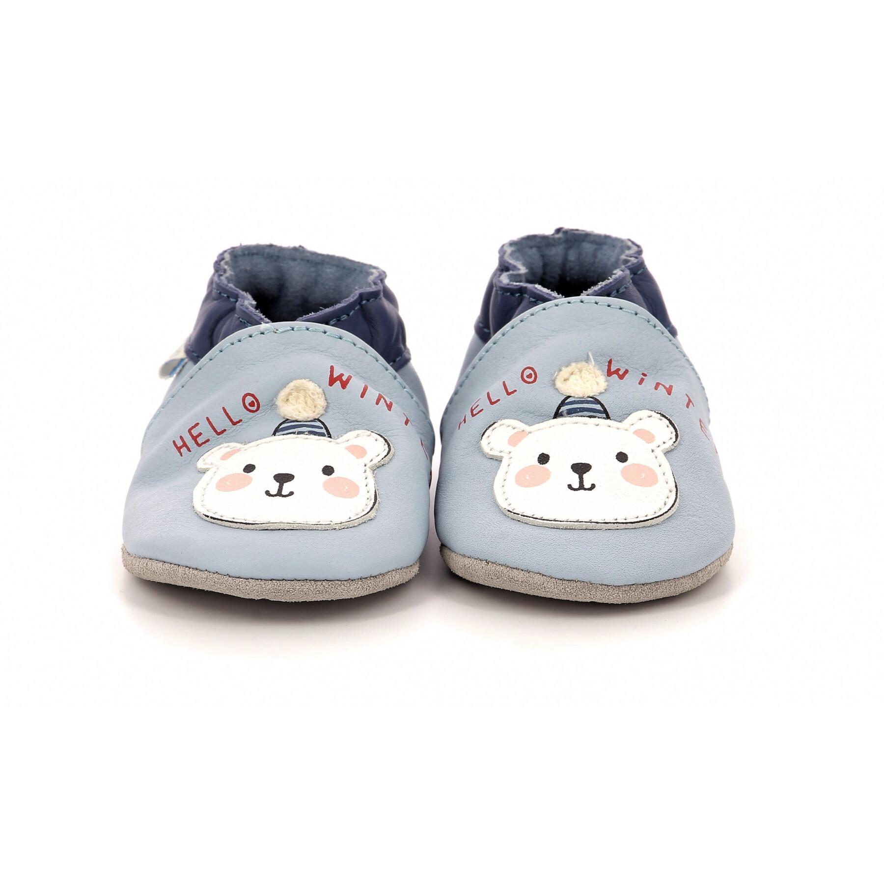 Pantofole per bambini Robeez Hello Winter