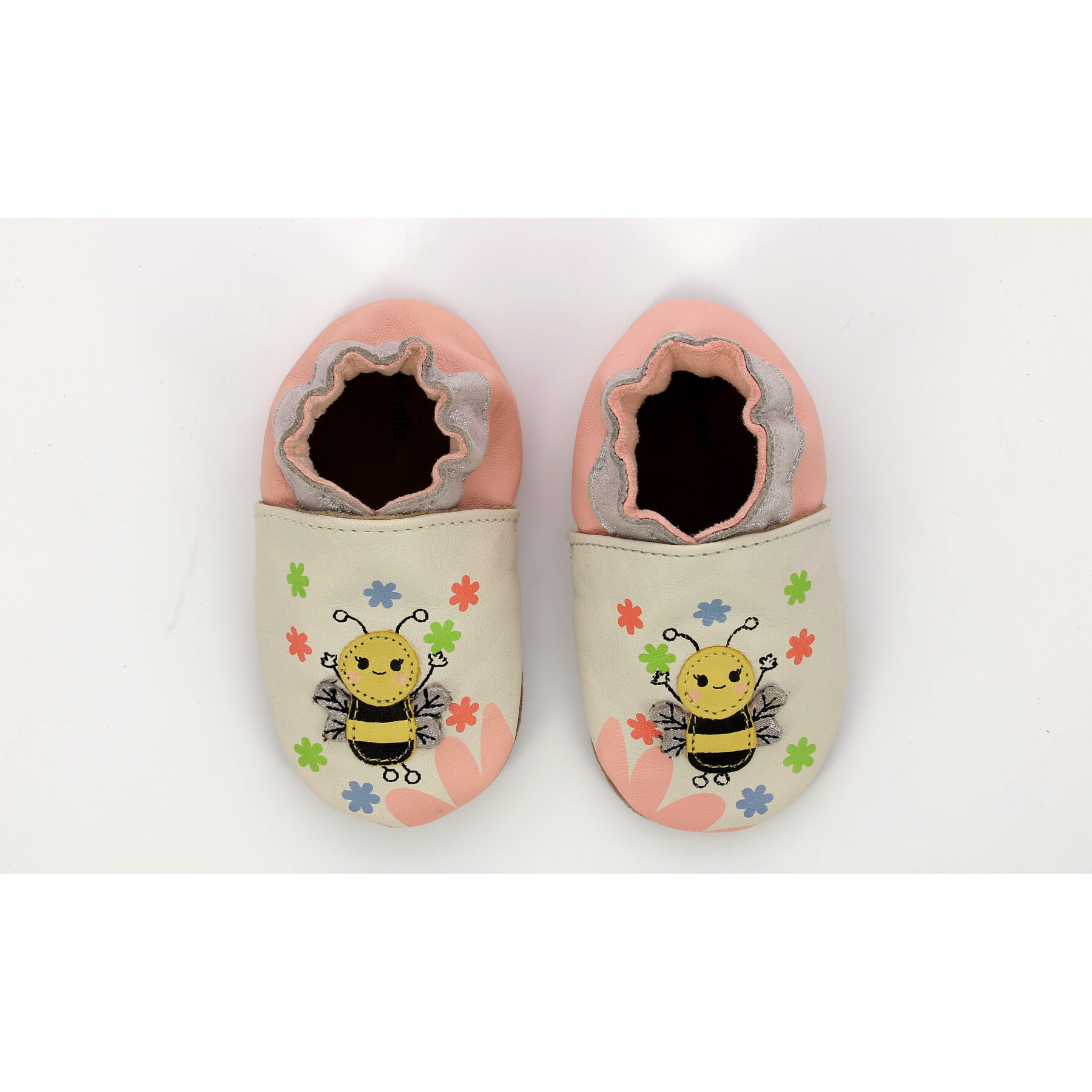 Pantofole da bambina Robeez Bee Carefull