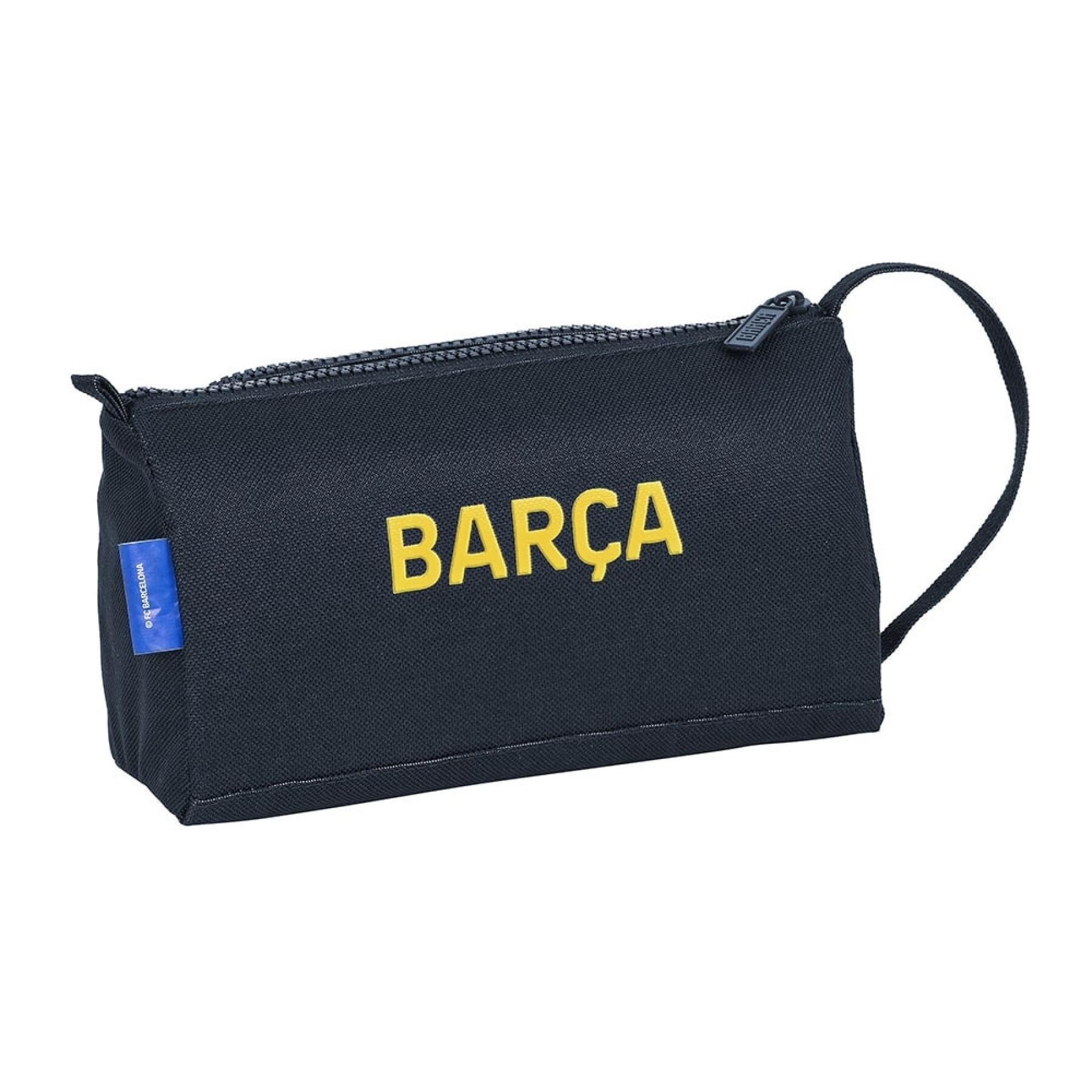 Astuccio per matite con tasca pieghevole per bambini Safta FC Barcelona