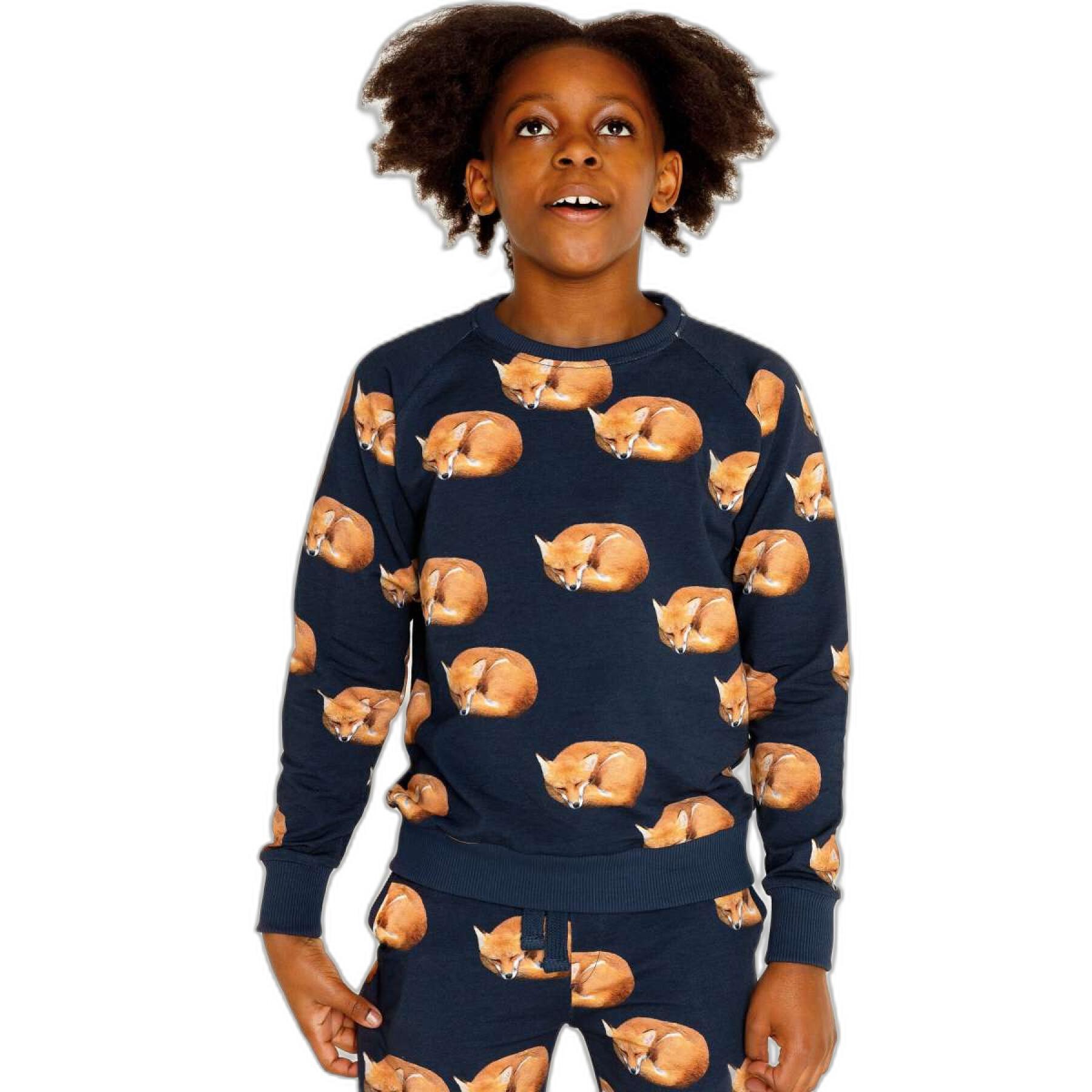 Maglione per bambini Snurk Fox Gots