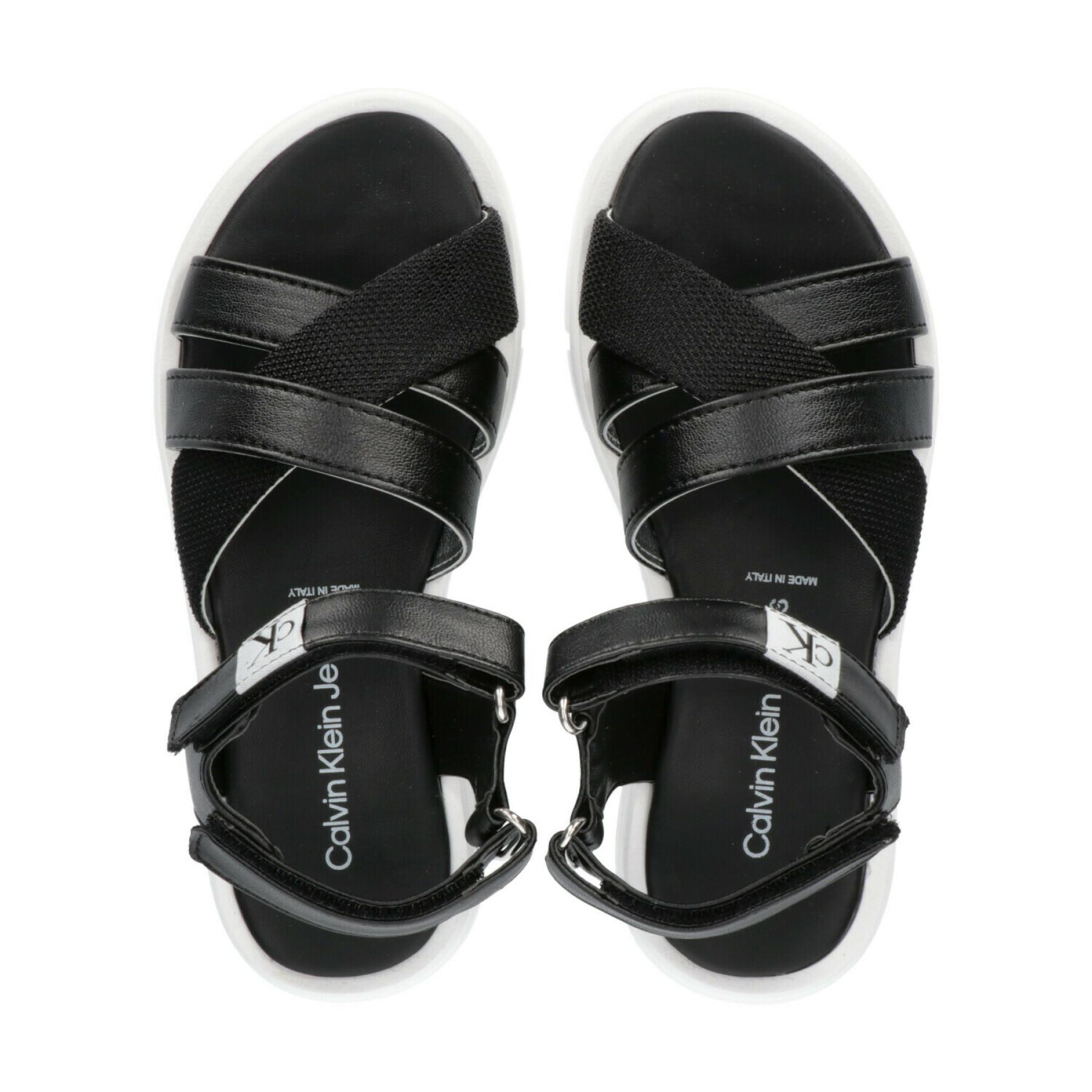 Sandali per ragazze Calvin Klein Jeans Velcro