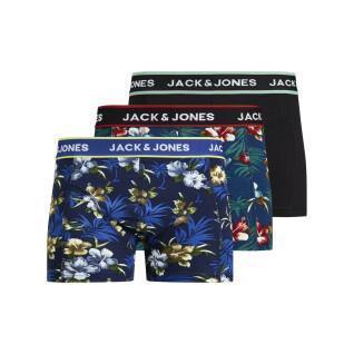 Set di 3 boxer per bambini Jack & Jones flower